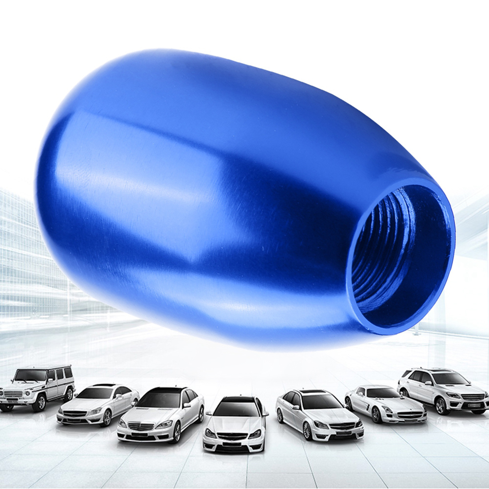Universeller 6-gang-schaltgetriebe-schalthebel, Blauer Schaltknauf, Austauschbar, Einfach Zu Montieren, Autoinnenausstattung.