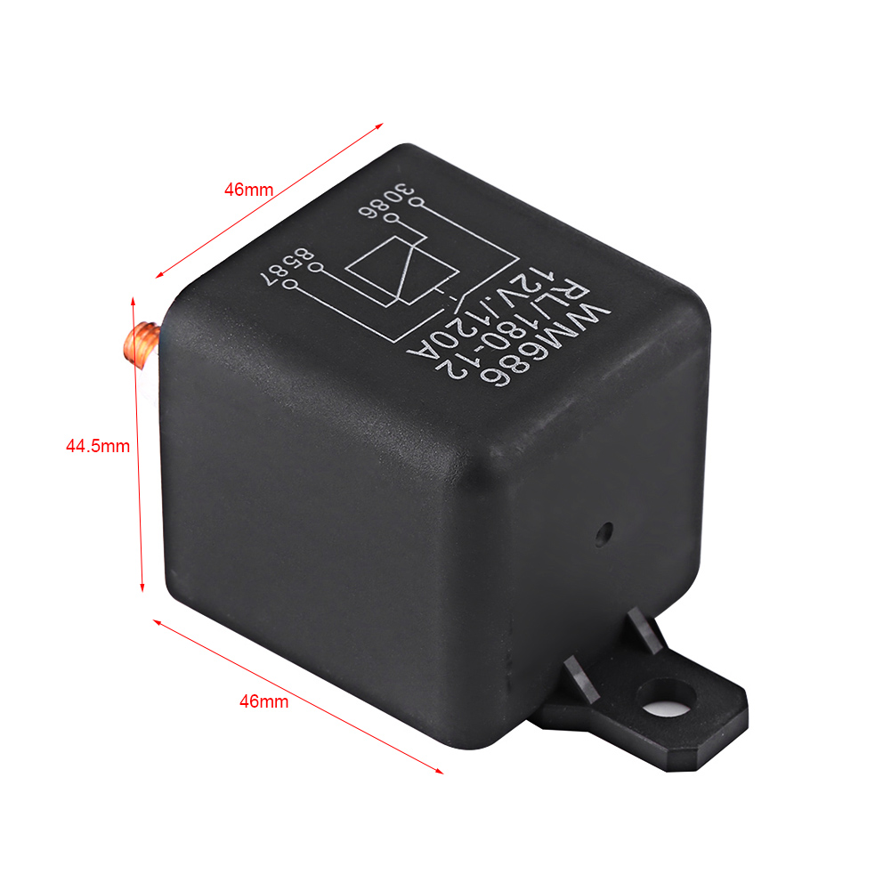 12v 120a 4-poliges Laderelais Für Auto, Wohnmobil, Boot, Ein/aus-schalter, Robust, Einzelnes Ersatzteil