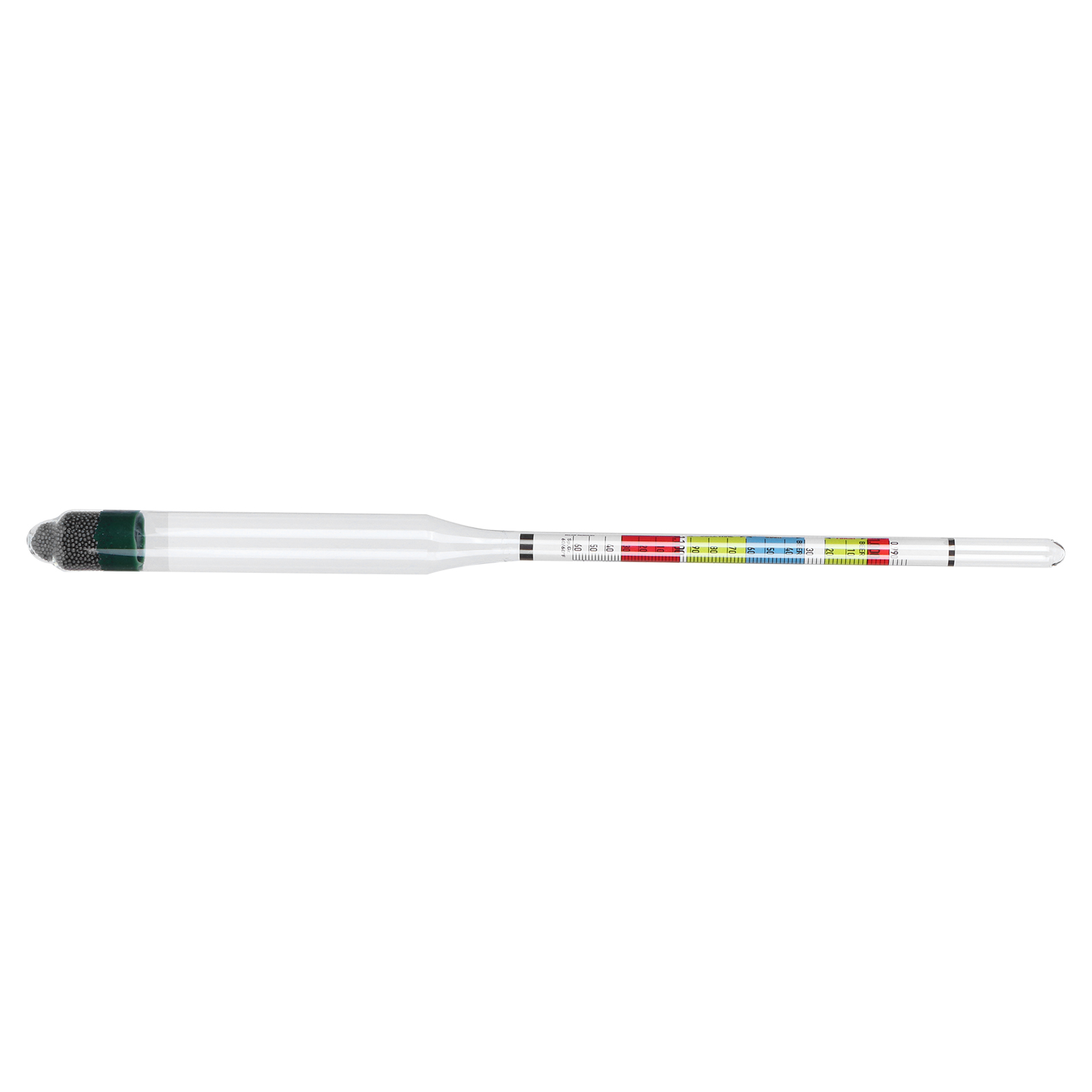 Hydrometer Mit Zucker- Und Ethanol-dichteskalen Zur Messung Von Wein, Bier Und Brauereiprodukten