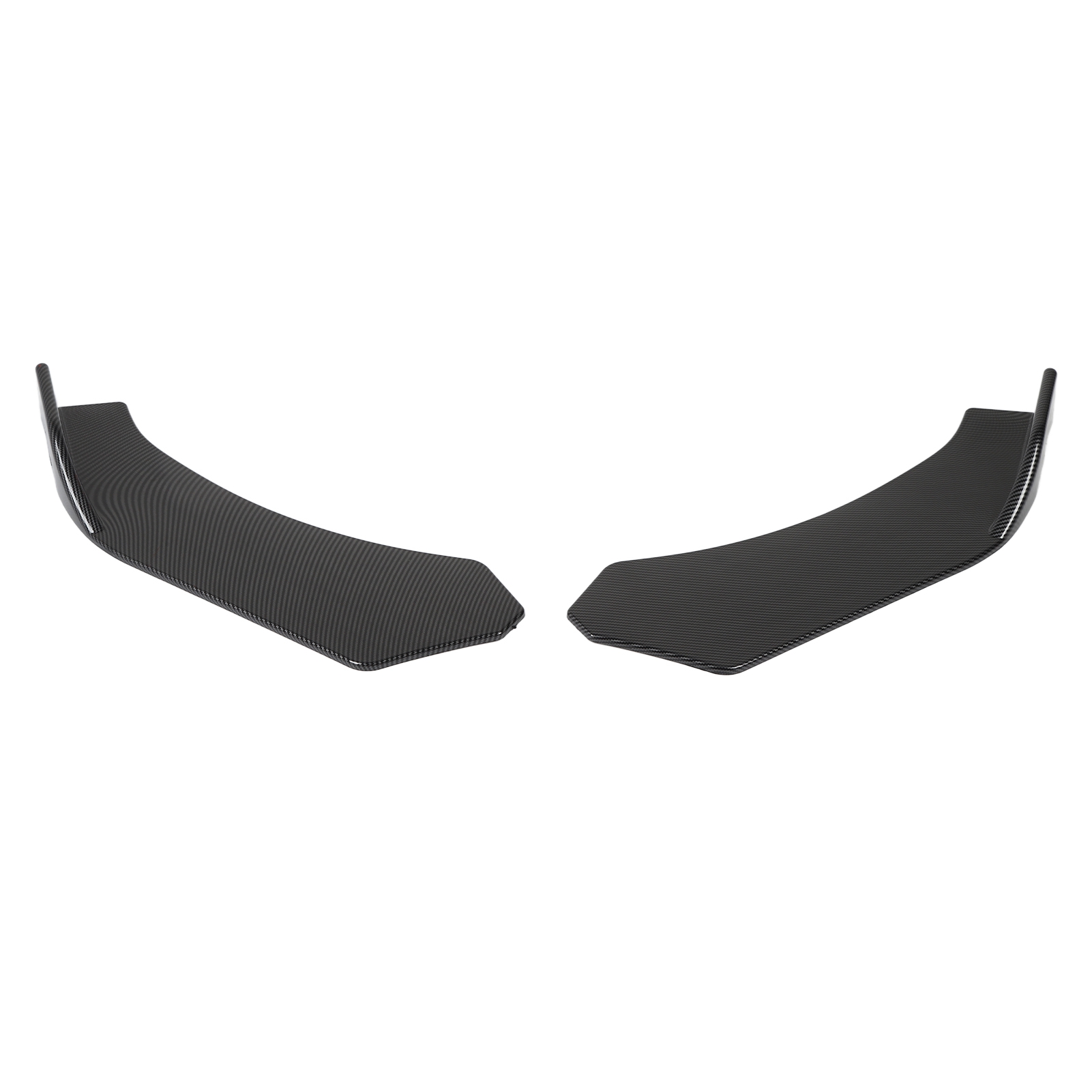 2x Universal-frontspoiler In Carbonfaser-optik, 57 Cm Stoßstangenschutz Für Autos