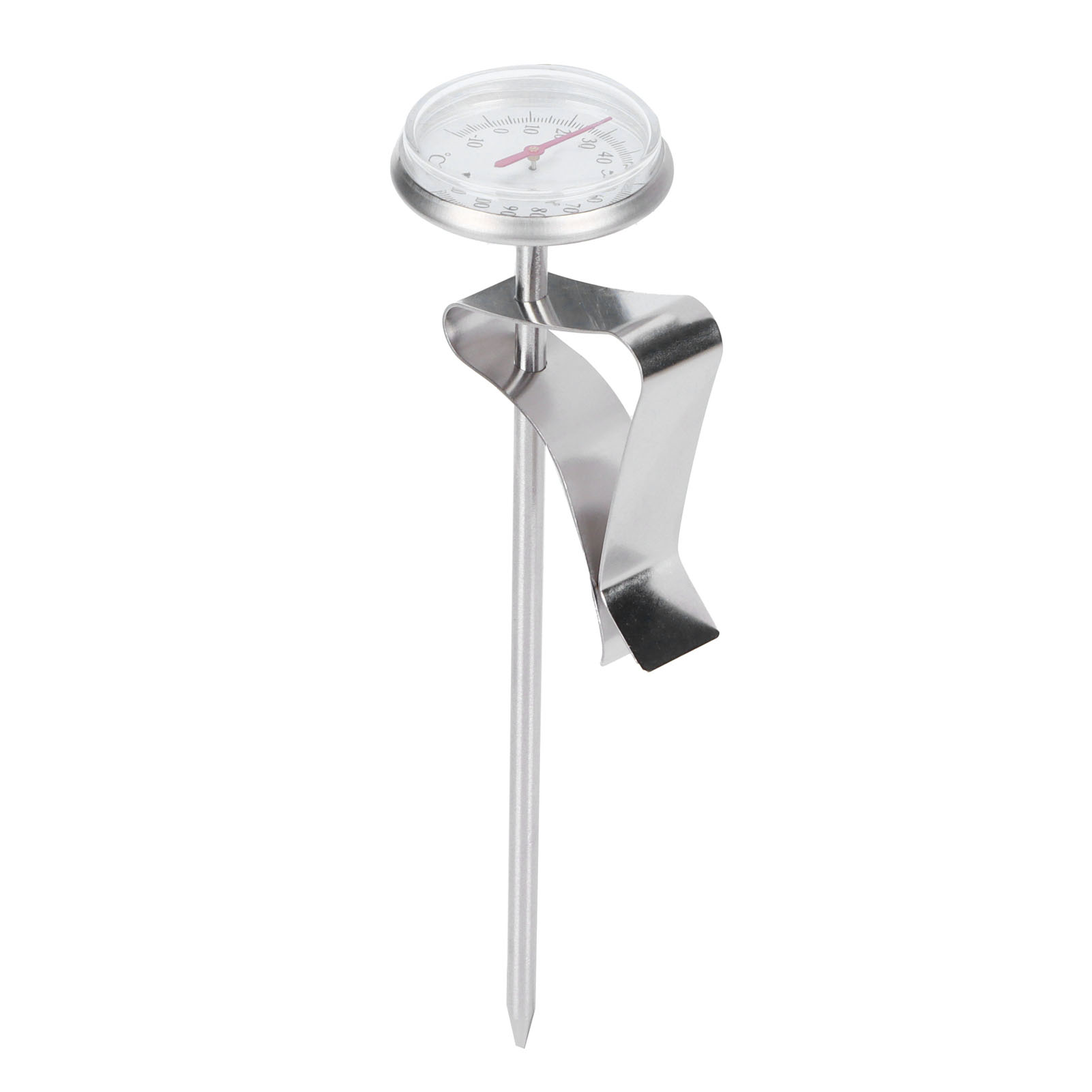 Kaffeethermometer Mit Haken, Milchthermometer, Messuhr, Küchengerät Zum Aufschäumen