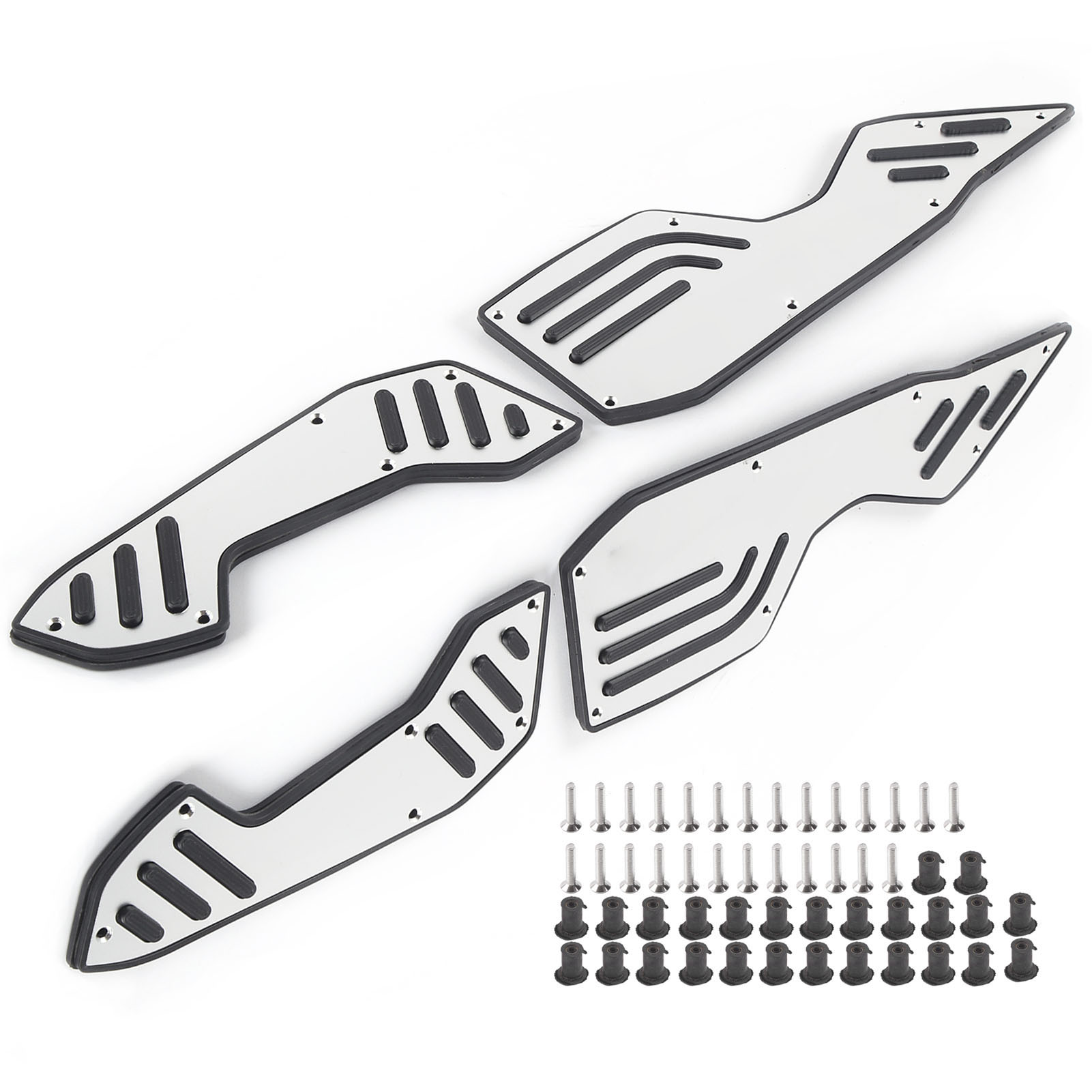 Fußrastenplatte Für Yamaha Nmax155/nmax150/nmax125 (2020–2021), Rutschfestes Aluminium, Originalersatzteil, Zubehör Für Yamaha-roller
