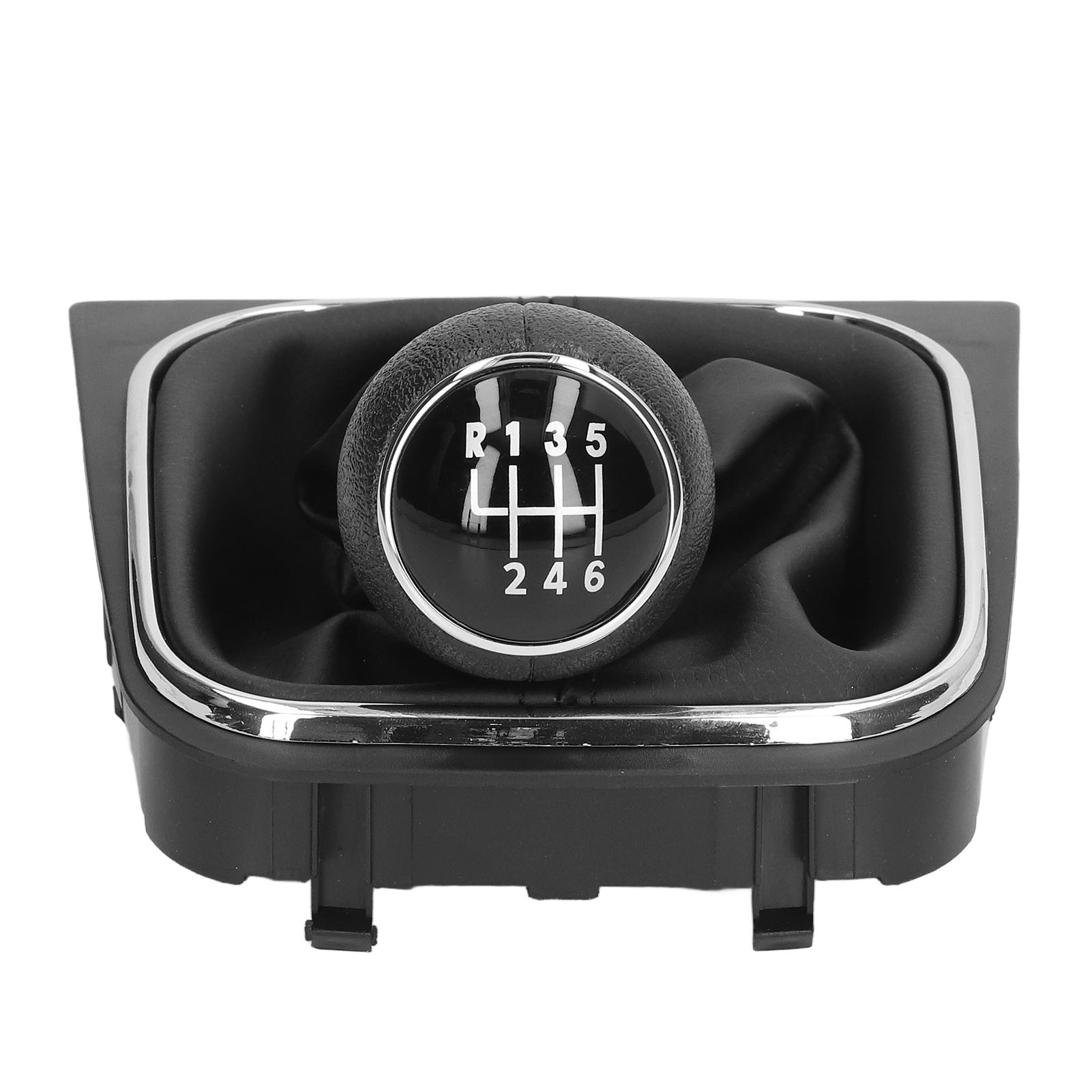 Schalthebel, Schaltmanschette Und Schaltknauf Für 6-gang-schaltgetriebe Für Audi A5 (2005–2010), Schwarzer Lederbezug, Autozubehör-set