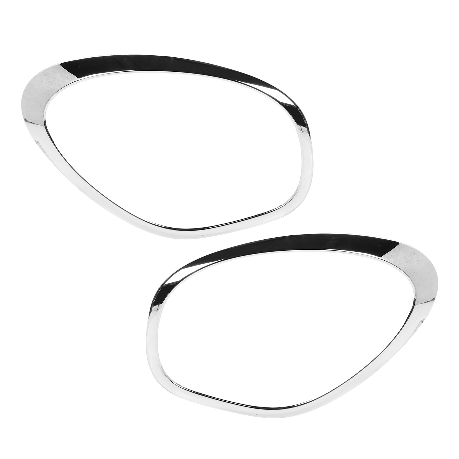2 Verchromte Abs-scheinwerferringe Links Und Rechts, Kratzfest, Kompatible Ersatzteile Für Cooper R60 Countryman