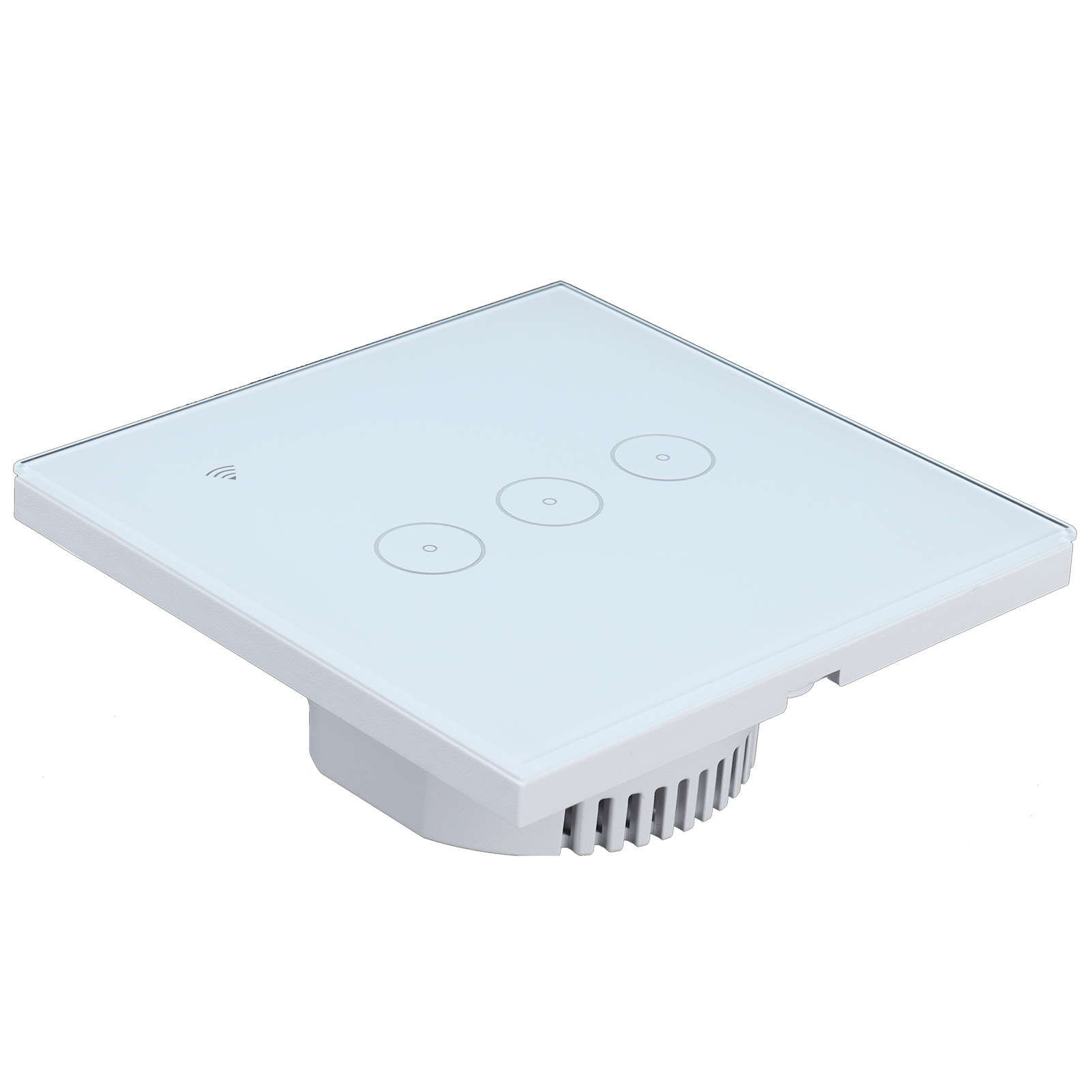 Wifi-touch-wandschalter Eu 95-250v/ac 10a, Verbundenes Wandpanel Mit Fernbedienung, Heimdekoration.