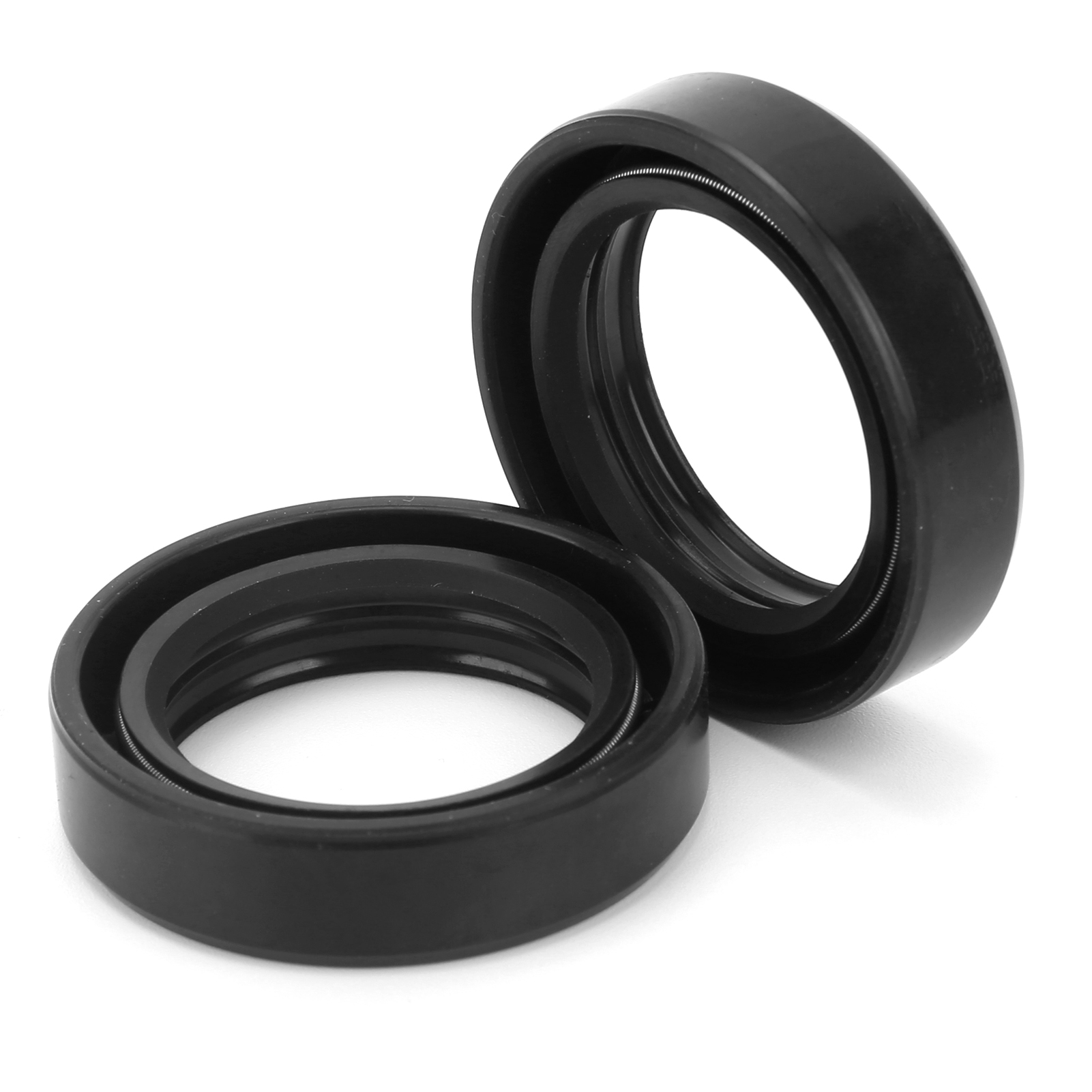 Zweiteiliger Dichtungsring Für Motorrad-vorderradgabel, Gummi-öldichtung, Staubdichter Dämpfer, Kompatibel Mit Haojue 42x30x10,5 Mm