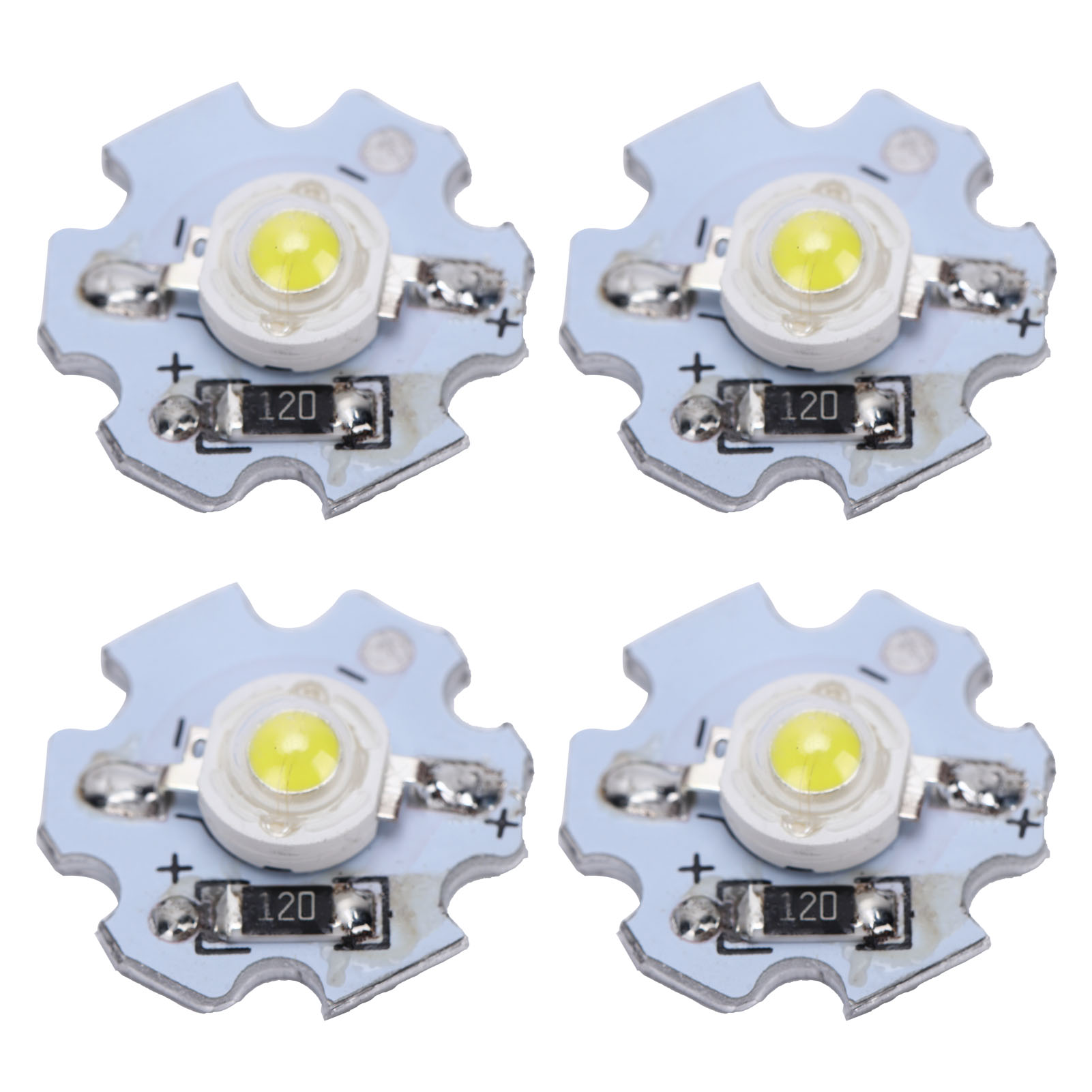 25 Leds, 0,5 W, 5 V Hochleistungs-led-chip-lichtquelle Auf Aluminiumplatte, Kaltweiß 6000–6500 K