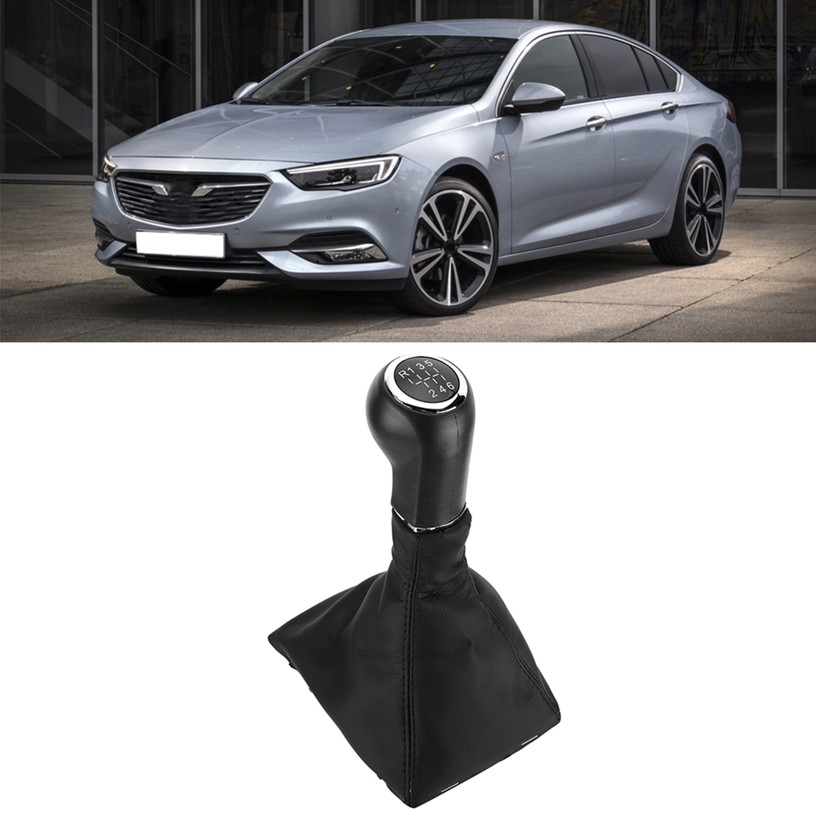 Schaltmanschette Und -manschette Für 6-gang Opel Astra H, Staubschutzhülle Aus Kunstleder, Schutzhülle, Ersatzteil Für Den Innenraum, Schwarz.