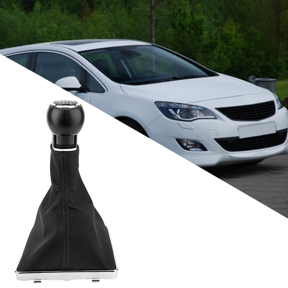 6-gang-schalthebel Mit Ledermanschette Für Opel Astra Iii H 1.6 (2004–2010), Hebelverkleidung, Schutzhülle, Interieurzubehör, Manschettensatz