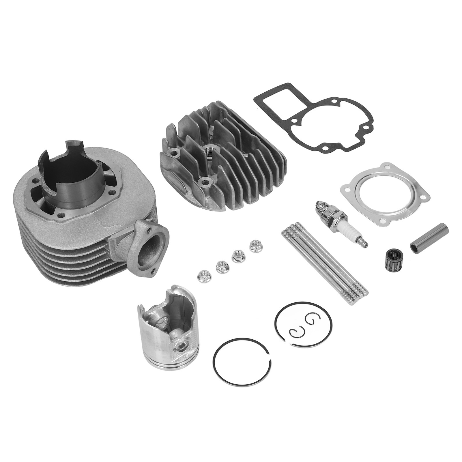 Zylinderkopfdichtungssatz 50 Mm Zylinder Kolbenringe Oberteil 11210-40b01 Ersatz Für Suzuki Lt80 Quadsport 1987-2006