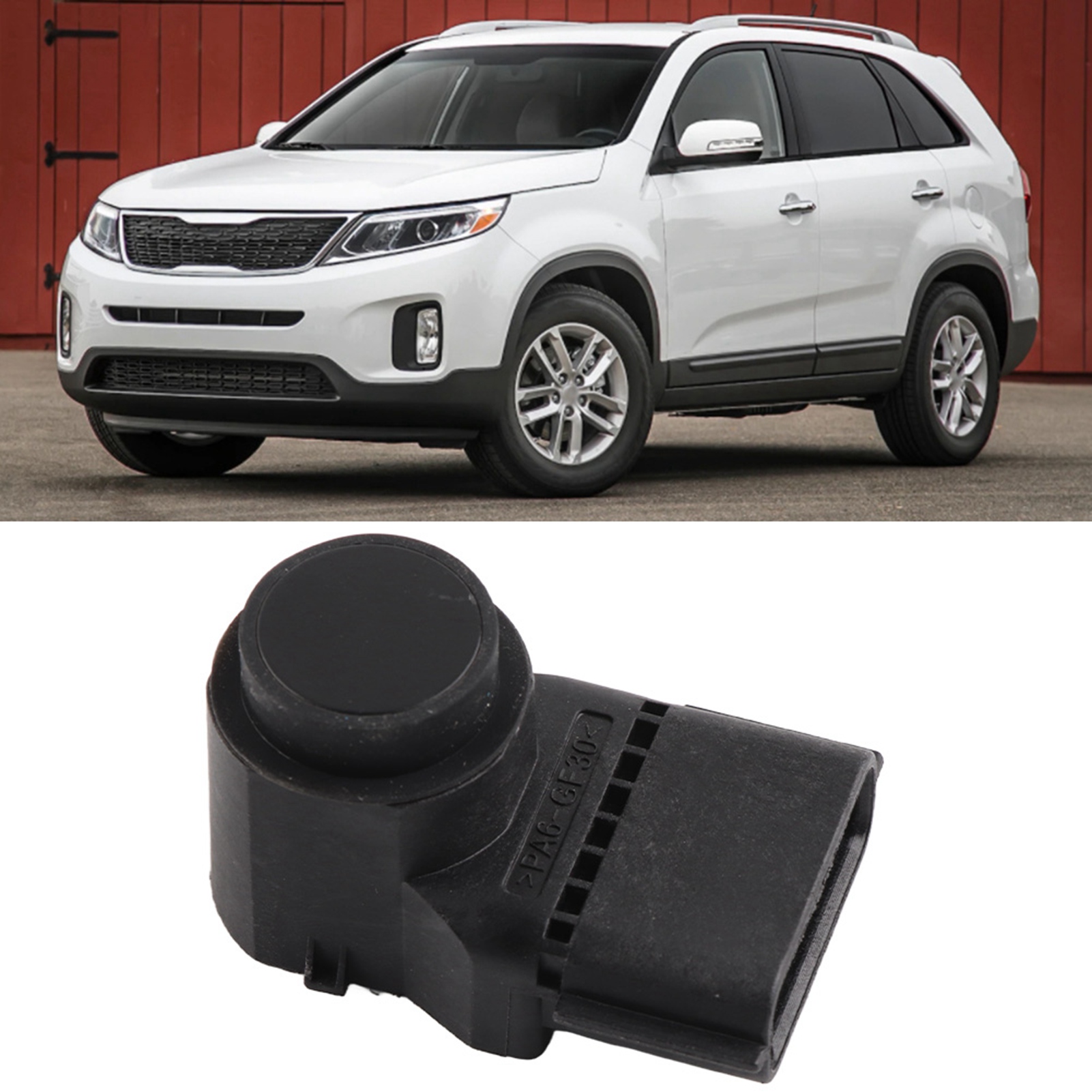Schwarzer Pdc-parksensor 95720-2p500, Kompatibles Ersatzteil Für Kia Sorento 2014, Originalzubehör