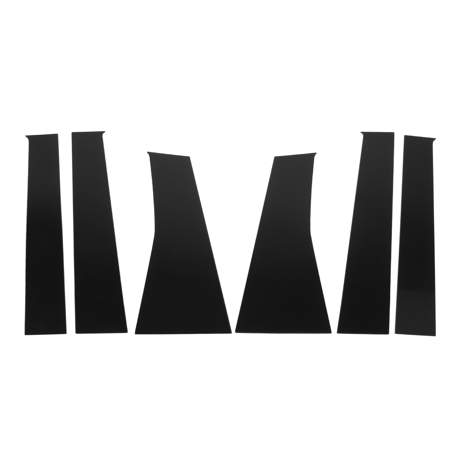 Austauschset Für Die B-säulen-fensterverkleidung Aus Pc-kunststoff In Hochglanzschwarz Für Mitsubishi Asx 2011-2020