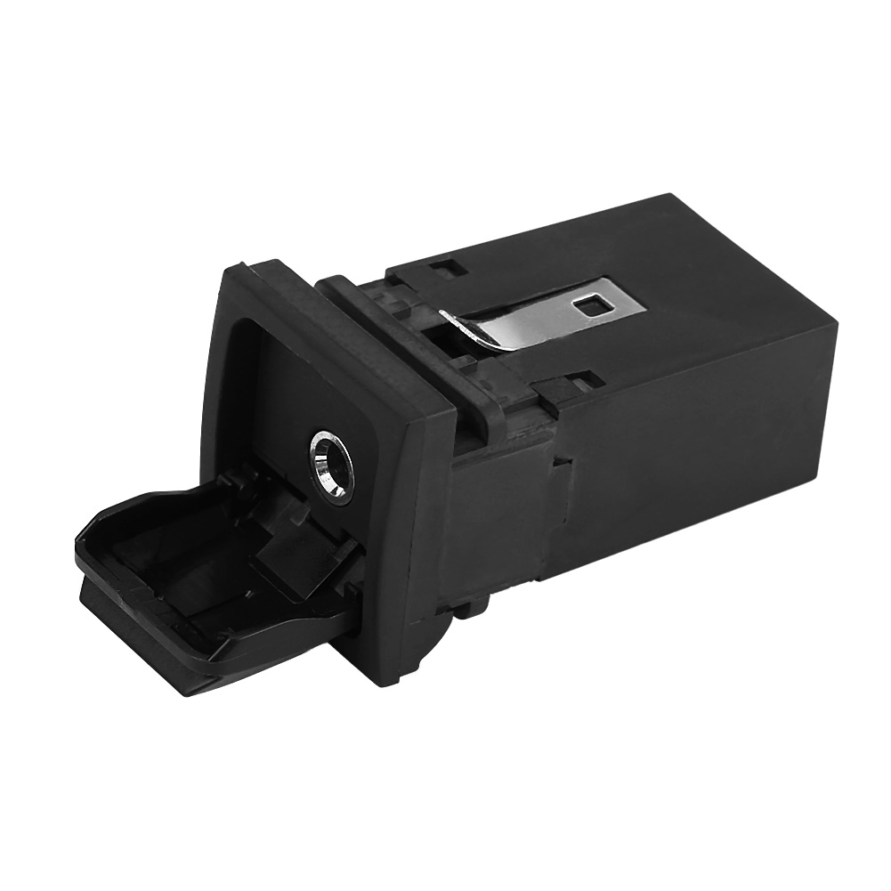 Usb-aux-audiokabel Mit Schalter Und Adapter Für Rcd510 Und Rcd310, Kompatibel Mit Golf Gti R Mk5 Und Mk6 Sowie Jetta, Teilenummer 5kd035724, Kfz-stecker, 2-teiliges Set