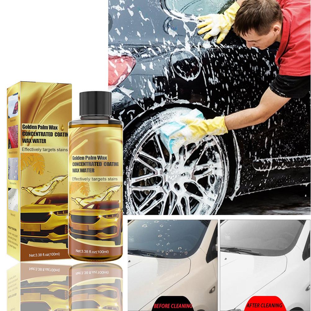 Mehrzweck-schaumreiniger Für Autos, Carnaubawachs Und Politur, Autowäsche Und -politur, Schaum Aus Goldpalmenwachs, Vielseitiger Reiniger