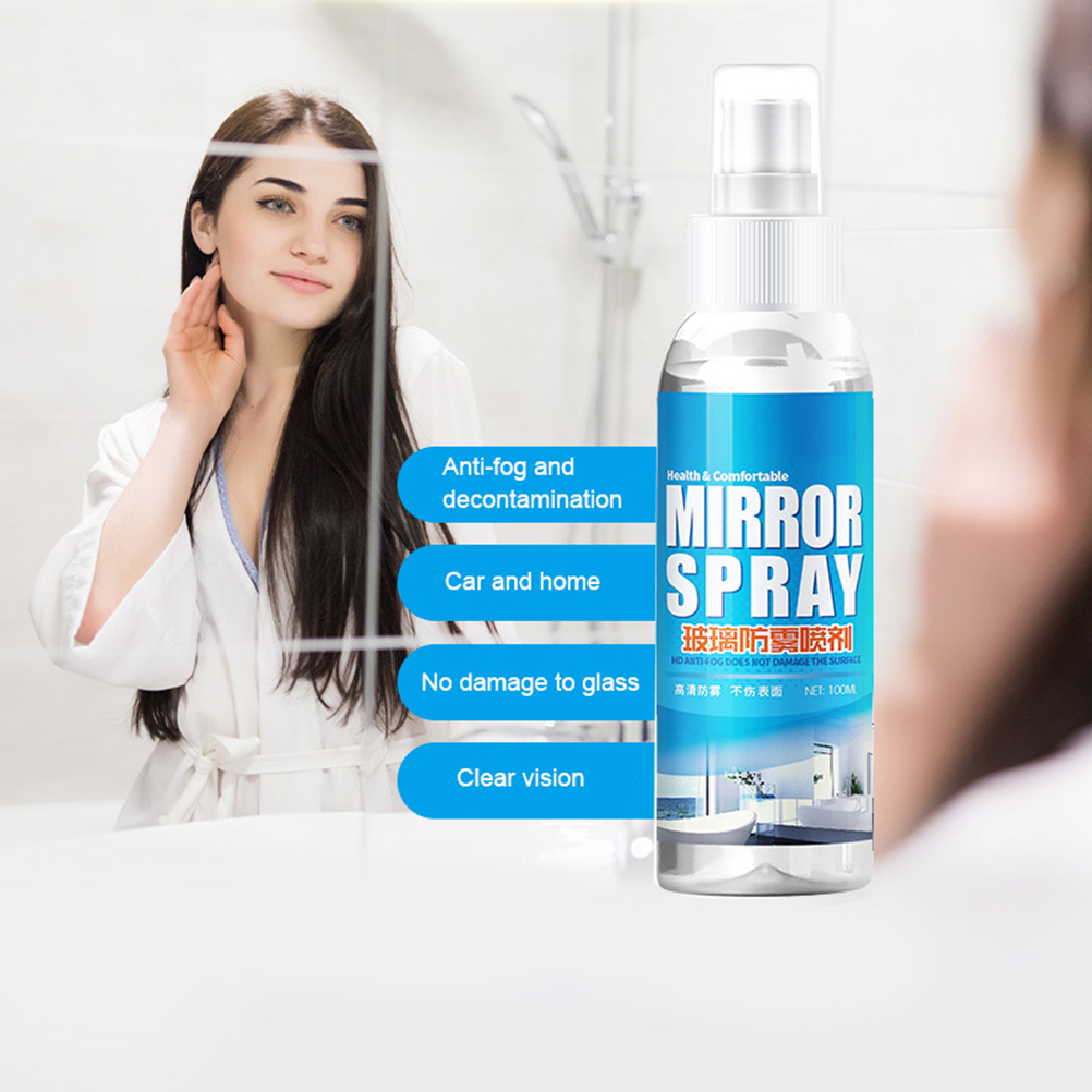100 Ml Antibeschlagspray, Antibeschlag-linsenreiniger Für Brillen Und Autoscheiben, Optisches Enteisungsmittel, Reisegröße, Langanhaltender Schutz