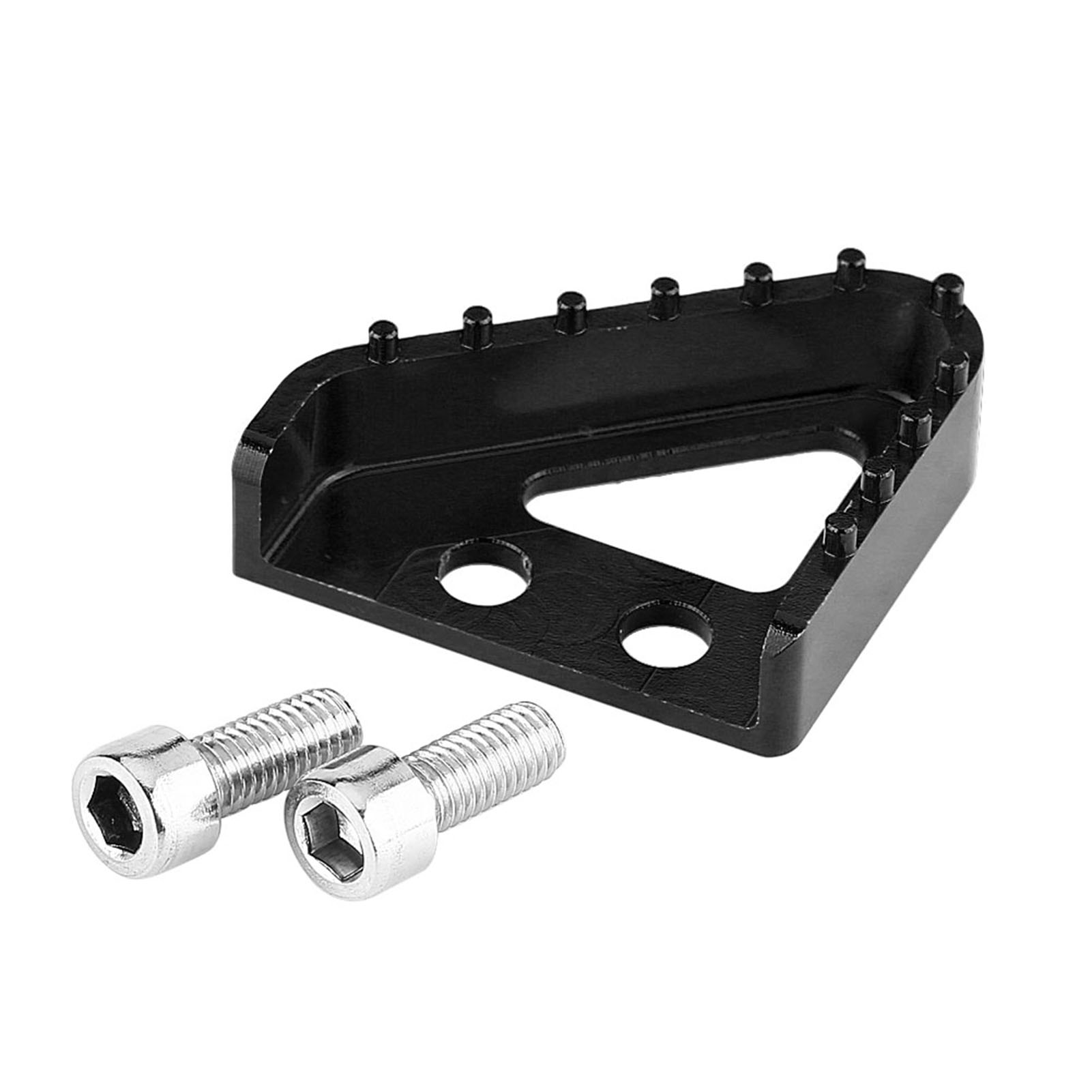 Cnc-gefräste Hinterradbrems-fußrastenplatte Für Rc125/200/390 Und 690/990 Motorräder, Schwarz, Mit Rutschfester Spitze