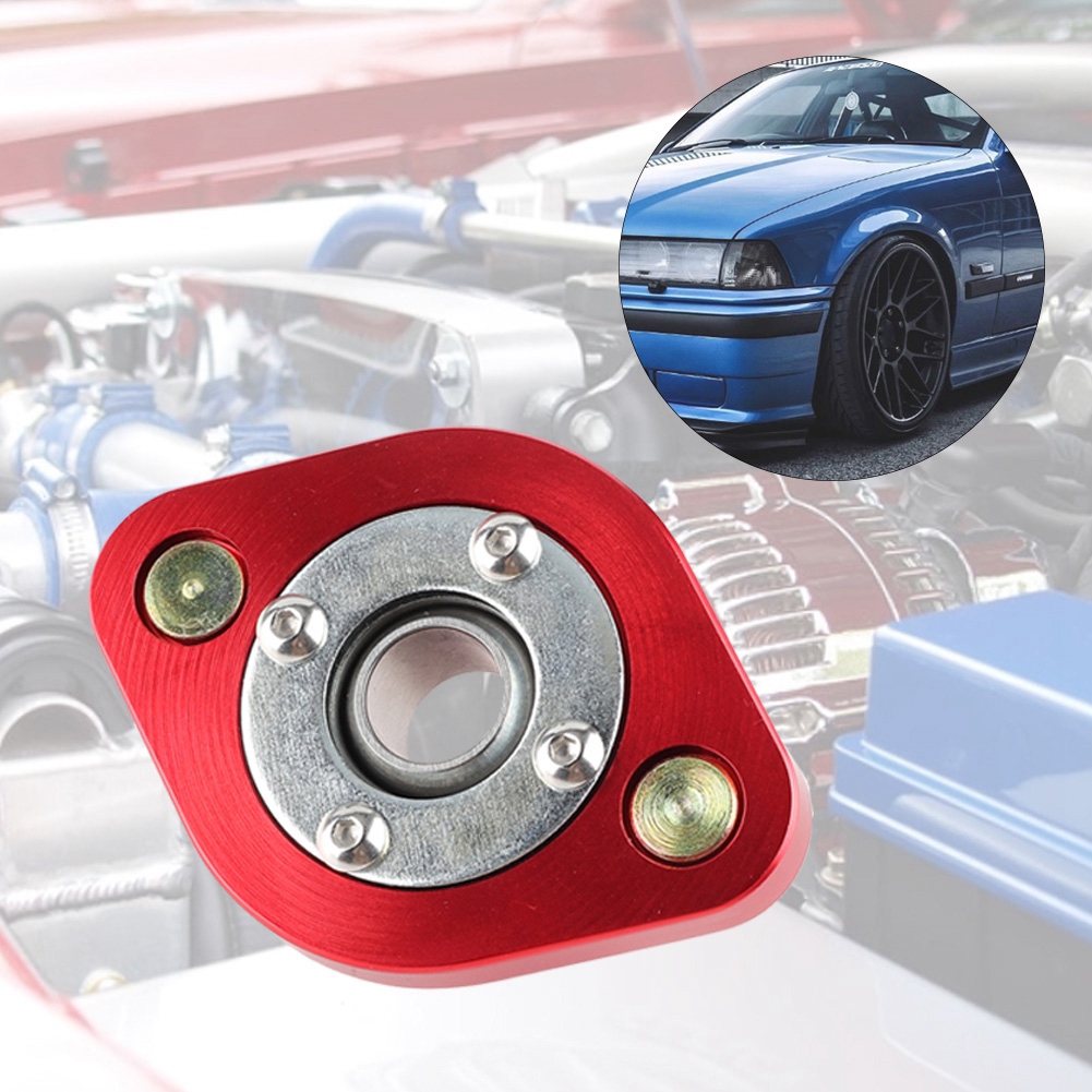 Oberer Stoßdämpfersatz Mit Einstellbarem Kugelgelenk Und Hinteren Sturzplatten, Kompatibel Mit Bmw E30 E36 E46 (rot)