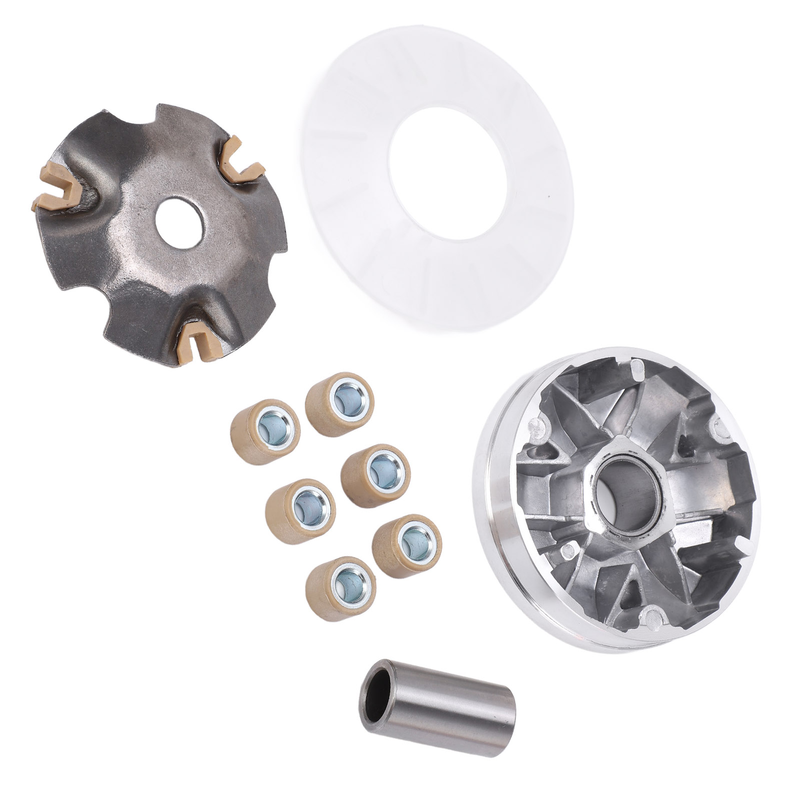 Hauptantriebsrad Als Ersatz Für Gy6 50/60/80cc Motor, Karting- Und Roller-getriebesatz, Kompatibles Originalteil, Robuster Stahl, 1 Stück.