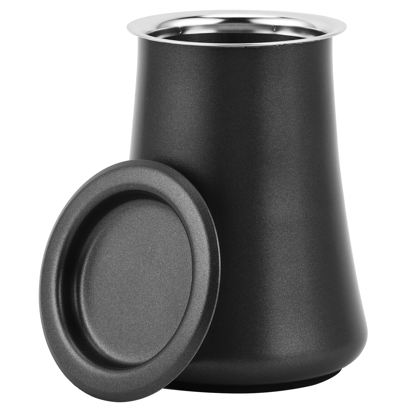 Kaffeefilter Aus Edelstahl 304, Pulversieb, Haushaltsfilter, Schwarze Tasse