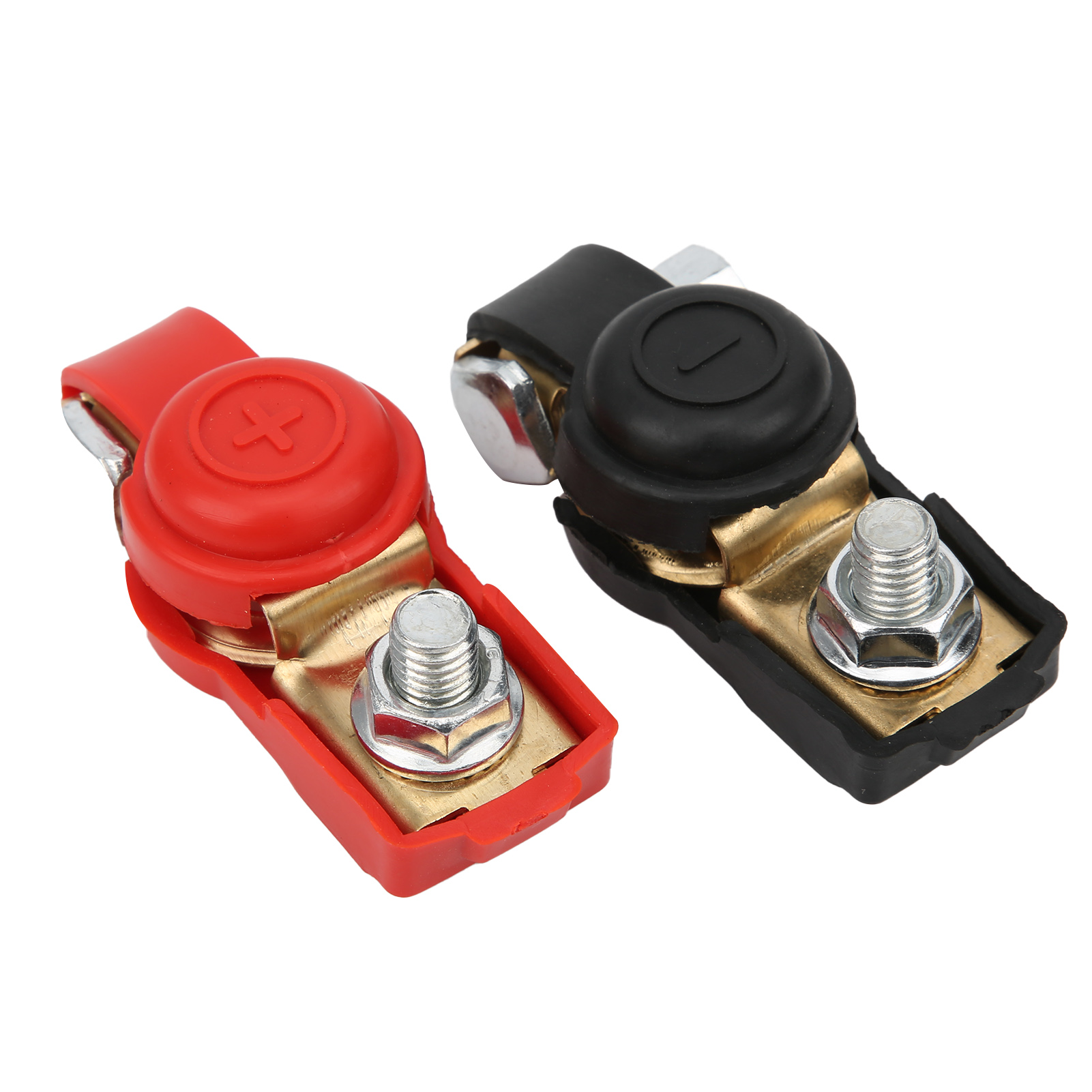4-teiliger Kfz-batteriepolstecker, Universalklemmen Mit 6 Kupferringen, Plus Und Minus, Für Autos