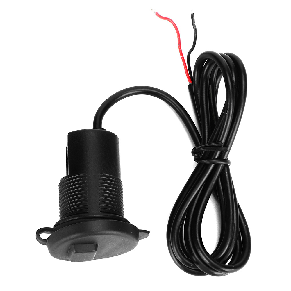 12v/24v Motorrad-usb-ladeadapterstecker Mit Led-anzeigeschalter, Motorrad-stromausgang