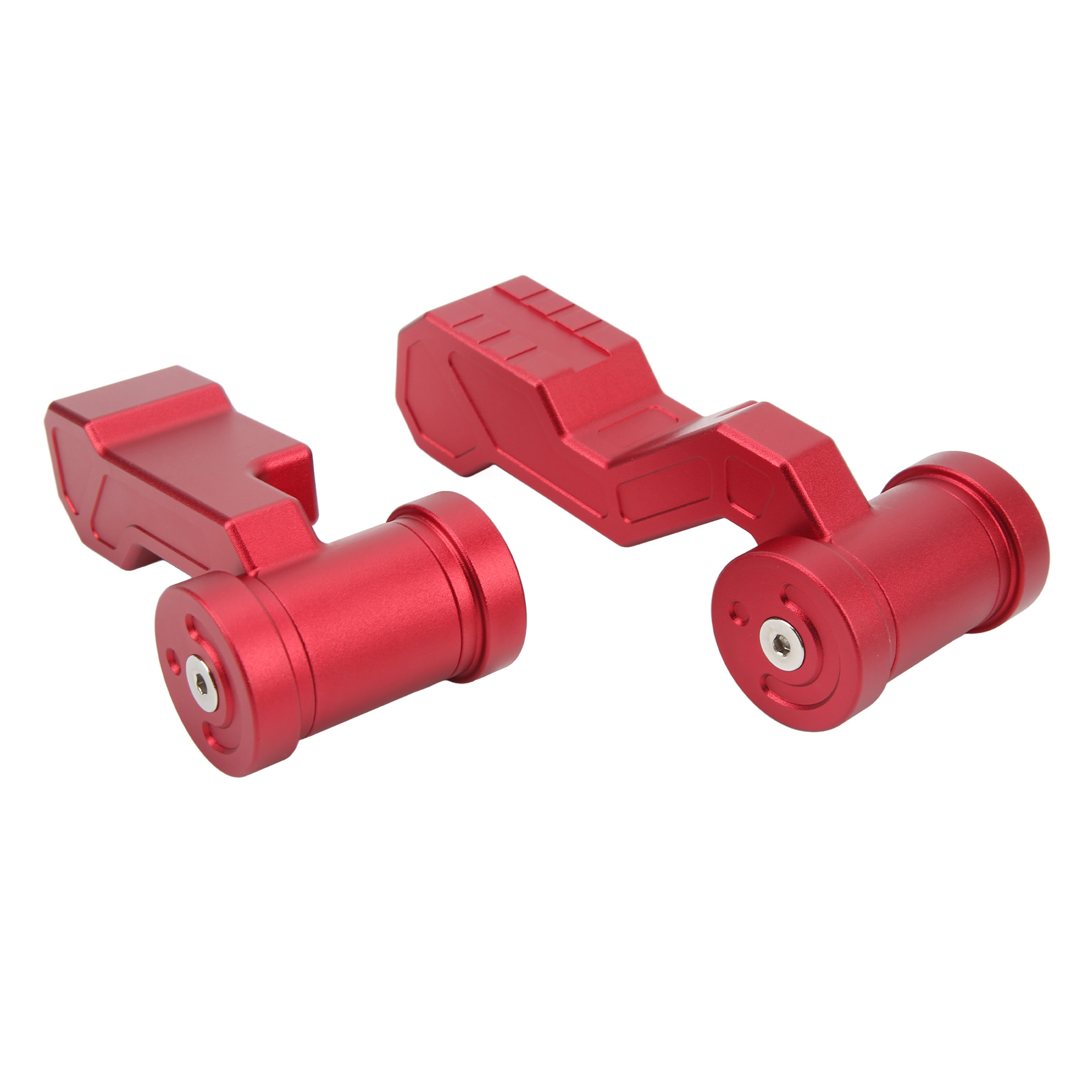 2x Schalthebelgriff-abdeckungs-set Für Jeep Wrangler Jk Jku 2011-2018 Rot