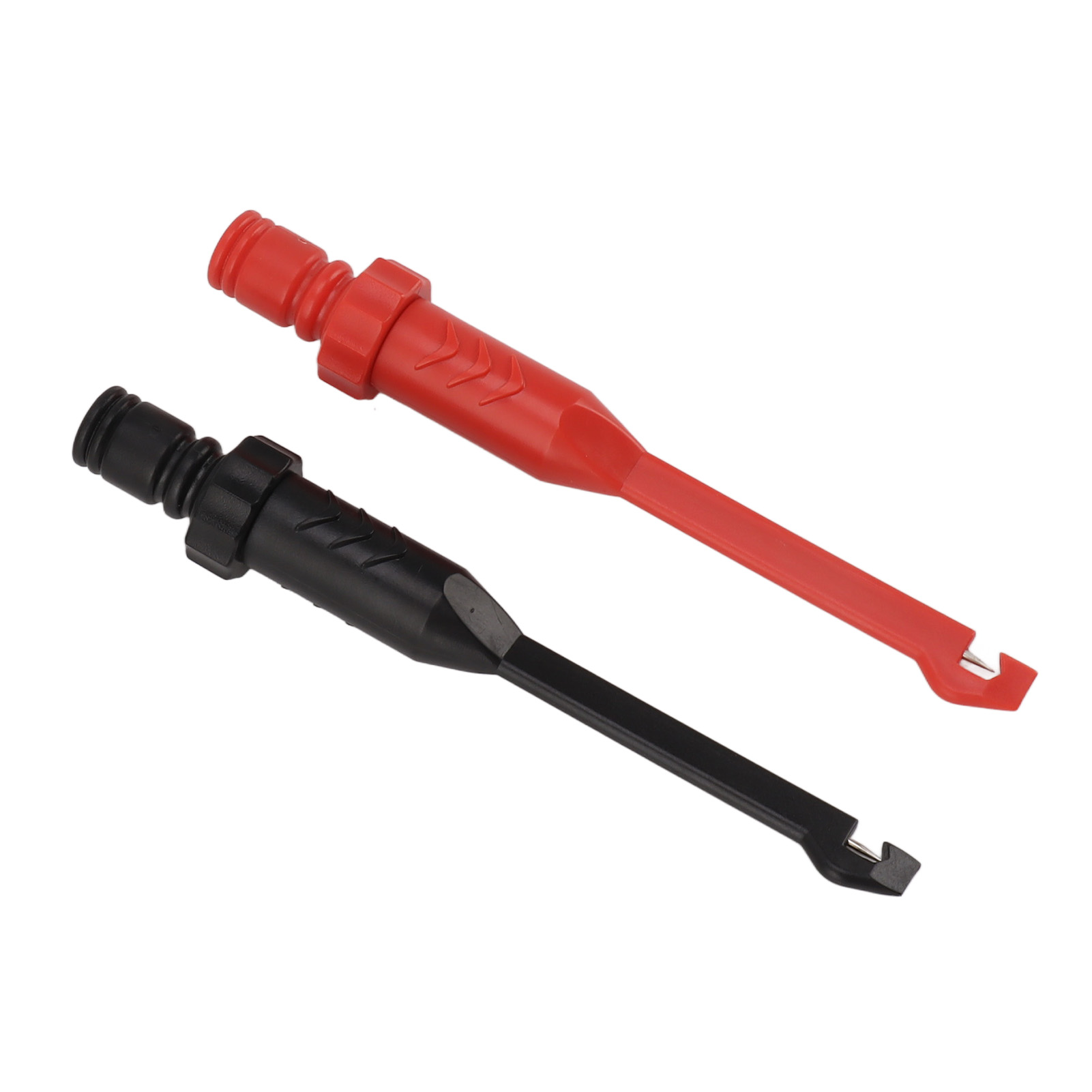 Set Mit 2 Isolierten Bohrspitzen Mit 4-mm-bananensteckern (weiblich) Für Kfz-schaltungsprüfung, Spannungserkennung, Rot Und Schwarz