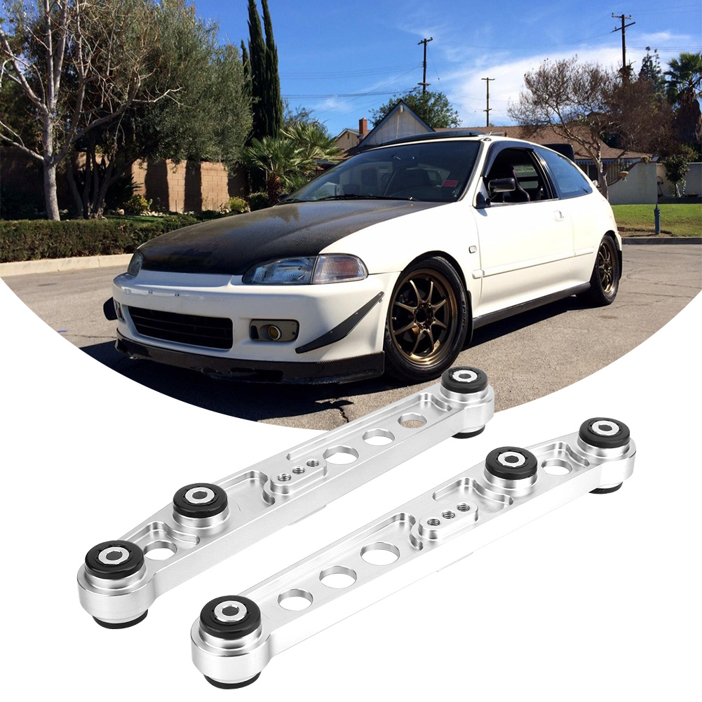 Verstärkungssatz Für Den Hinteren Unterboden Und Untere Querlenker Für Honda Civic 92-95 (silber)