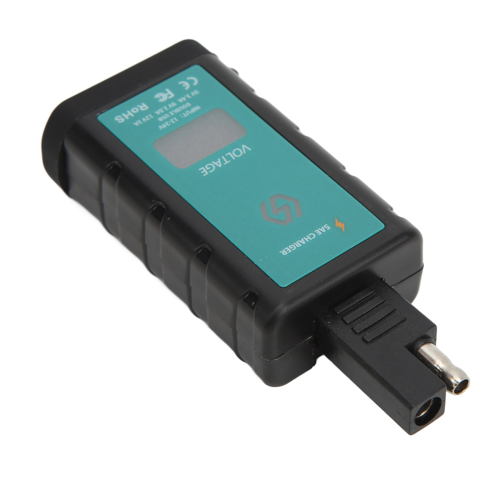 12–24 V Ip66 Wasserdichtes Schnellladegerät Für Motorräder, 1 M Sae-auf-usb-c-kabel, Adapter Für Smartphones Und Tablets