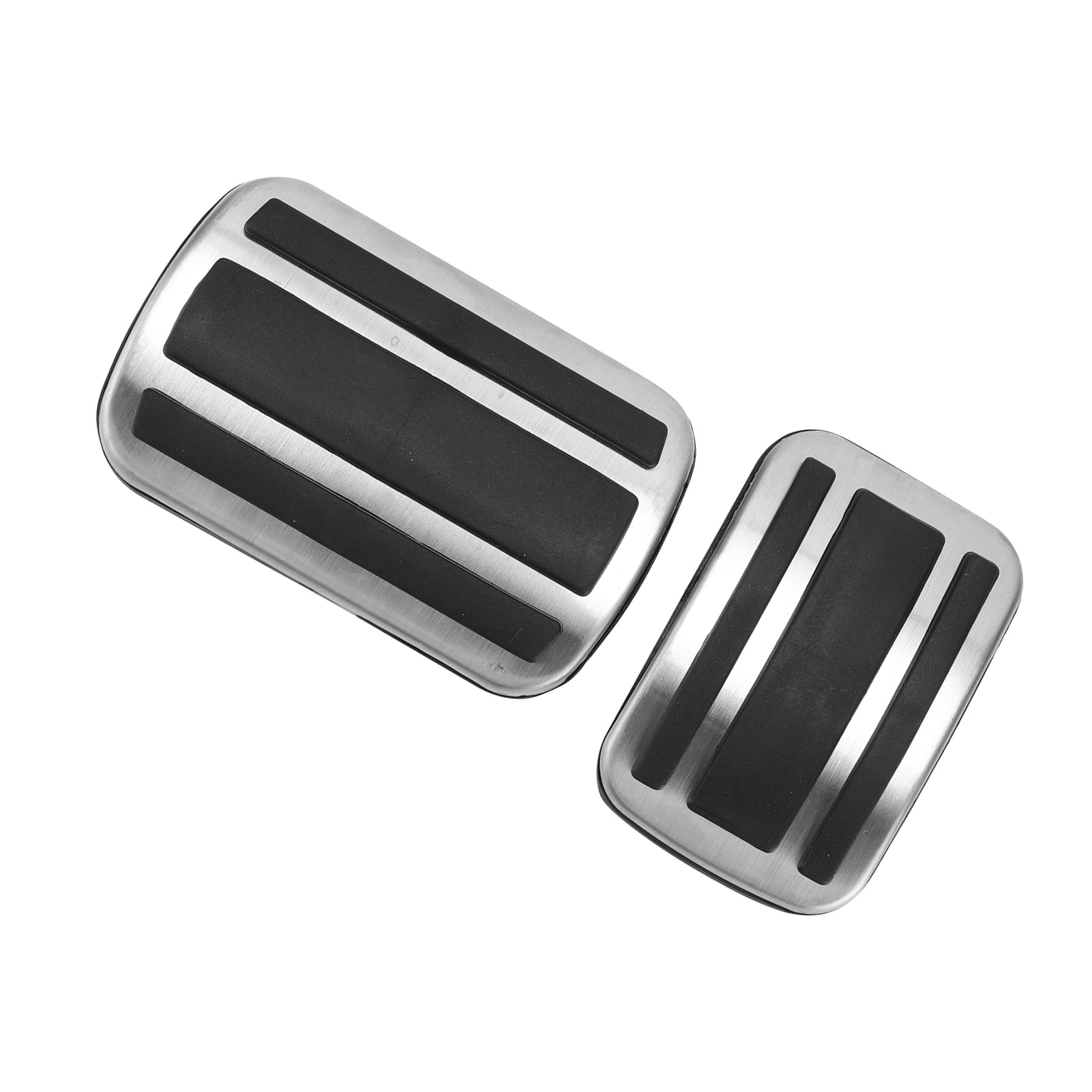 2 Fußrastenplatten Aus Aluminiumlegierung Für Gas- Und Bremspedal, Kompatibel Mit Peugeot 308s, 308, 408, 4008, 5008 (kit)
