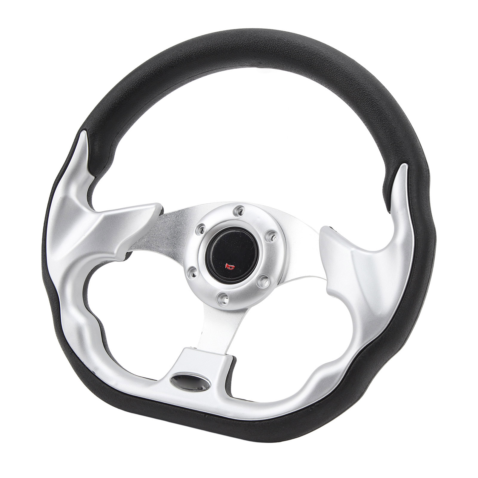 12,5 Zoll Universal-lenkrad Für 6-loch-golftrolleys, Ersatzteil Für Ez-go Txt & Rxv, Silber