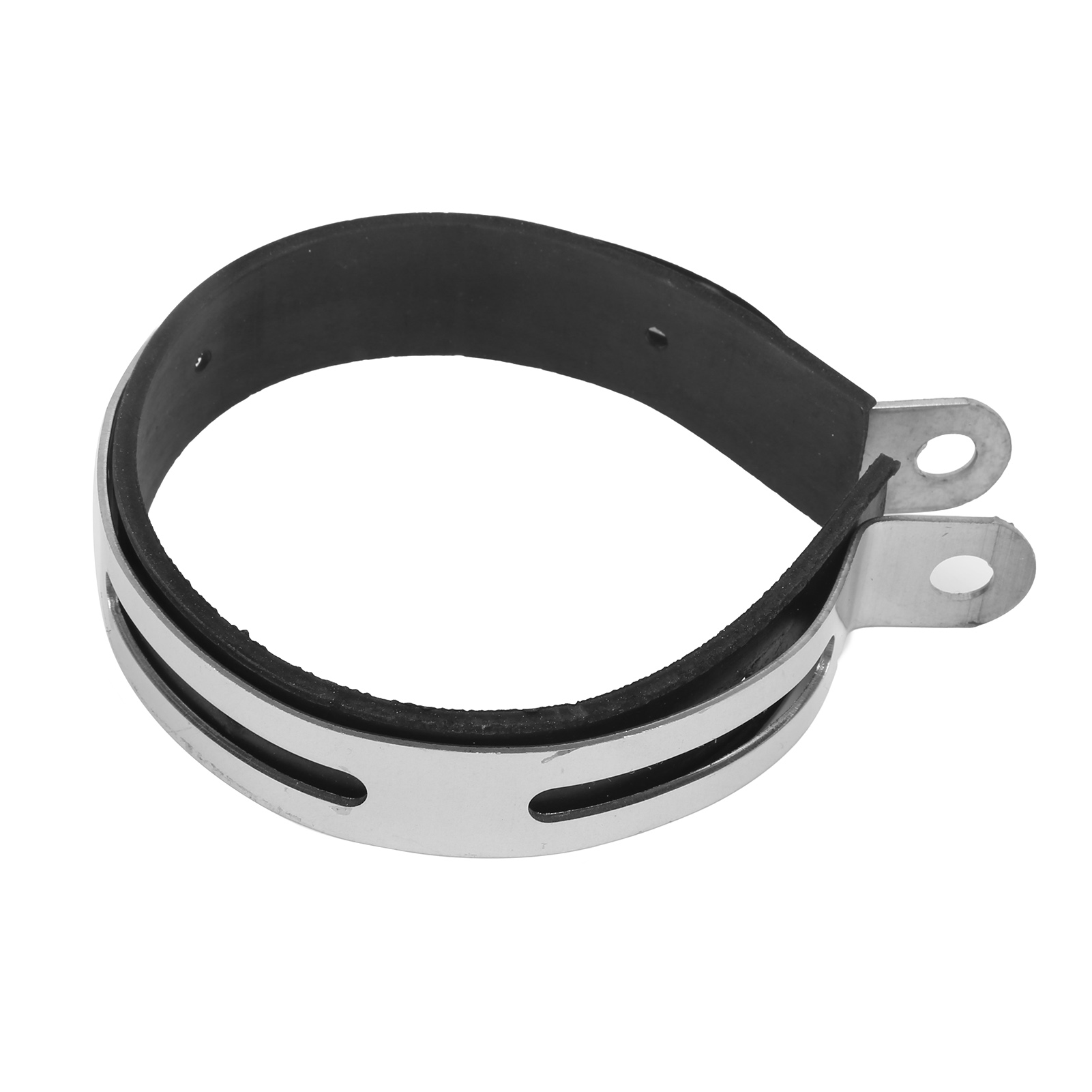 Motorradauspuff-befestigungsschelle, Edelstahlring Mit Gummiband, Universelles Schellen-ersatzteil