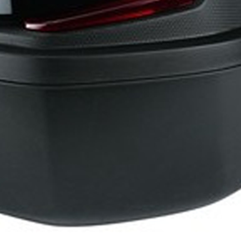 Großvolumiger Gepäckraum Für Motorräder/elektroroller, Glatte, Zweifarbige Grau/weiße Oberfläche Für Elektrofahrzeuge