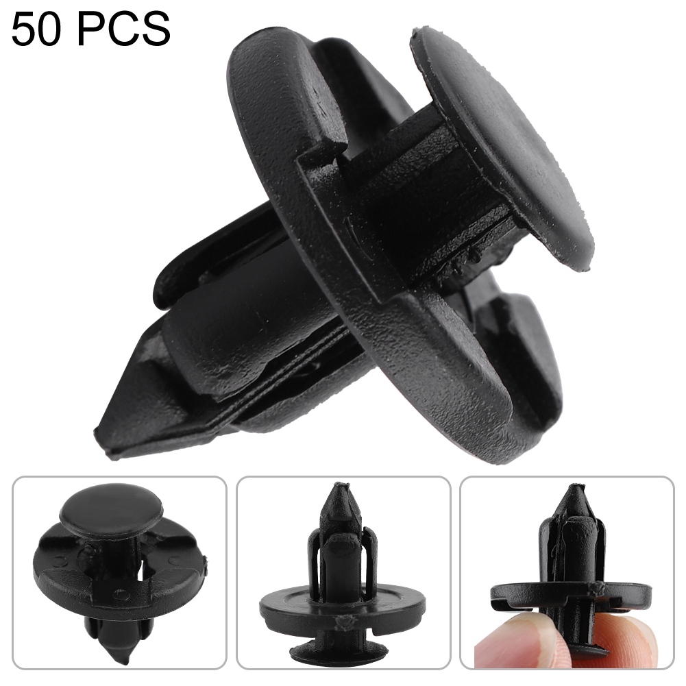 Befestigungsclips Für Die Innenkotflügel Von Nissan Xterra, Versa, Sentra, Maxima - 50-teiliges Set, Robuste Kunststoff-schutzbefestigungen.