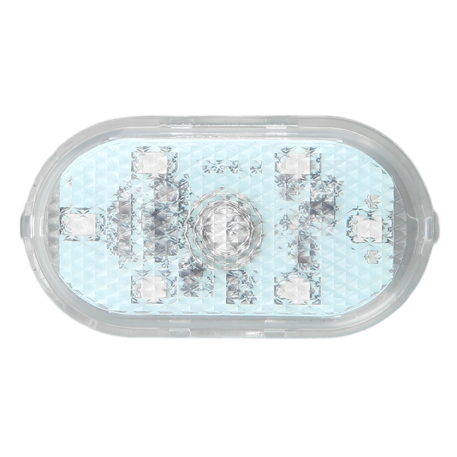 Led-stimmungslicht Für Den Fahrzeuginnenraum, Kabelloses Mini-touch-nachtlicht, Eingebauter Akku, Blau, Fahrzeuginnenbeleuchtung.