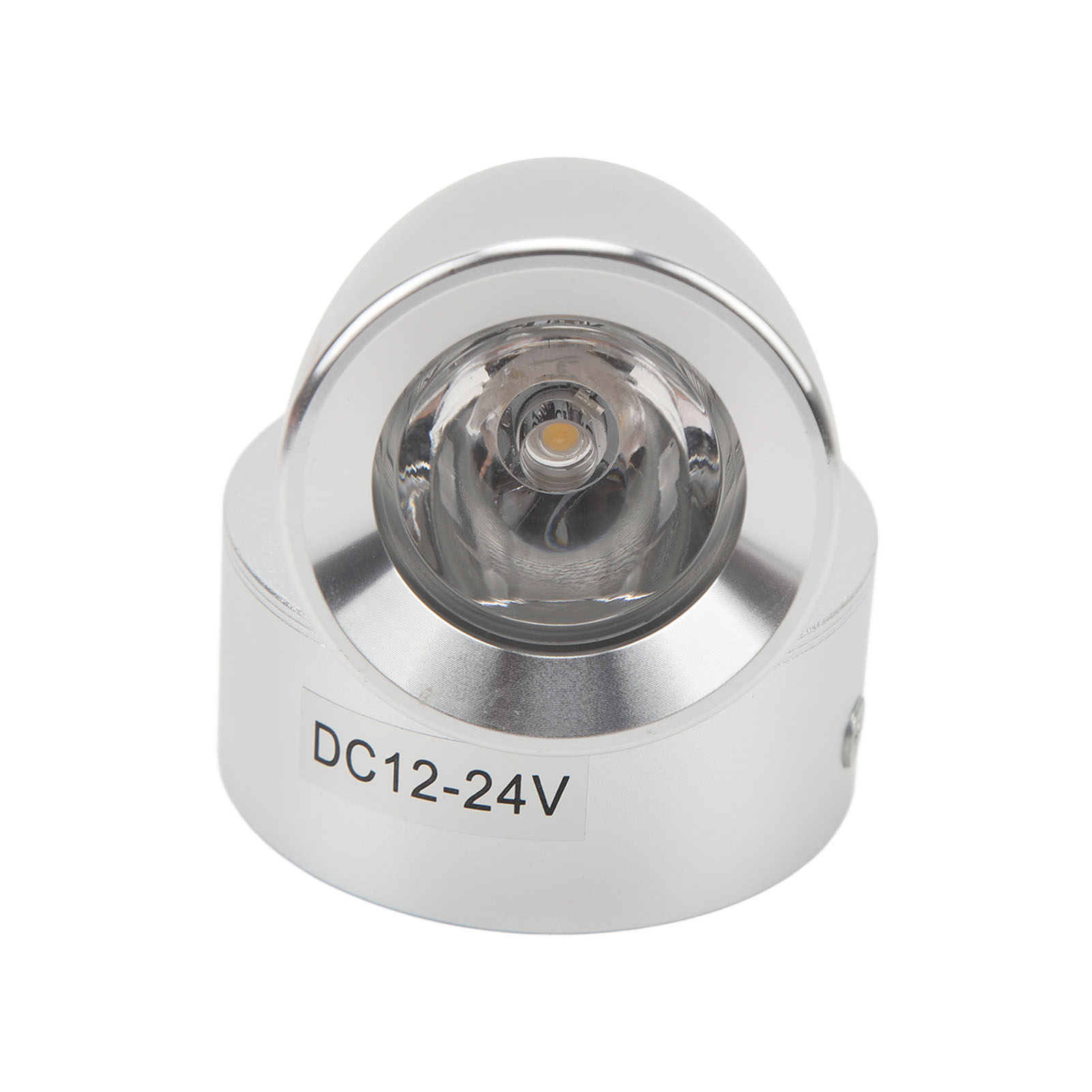 12v-24v Hochleistungs-led-leselampe In Warmweiß, Nachtlicht Für Wohnmobil, Lkw, Boot, Wohnwagen, Yacht, Silber, Kabinenbeleuchtung