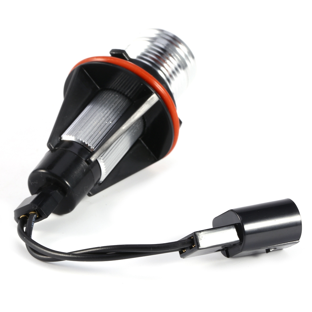 2 Weiße 5-w-led-ringe Im Halo-design Für Bmw E39 E60 E53 E63 E66 Scheinwerfer, Lichtringlampen, Paar (2 Stück)