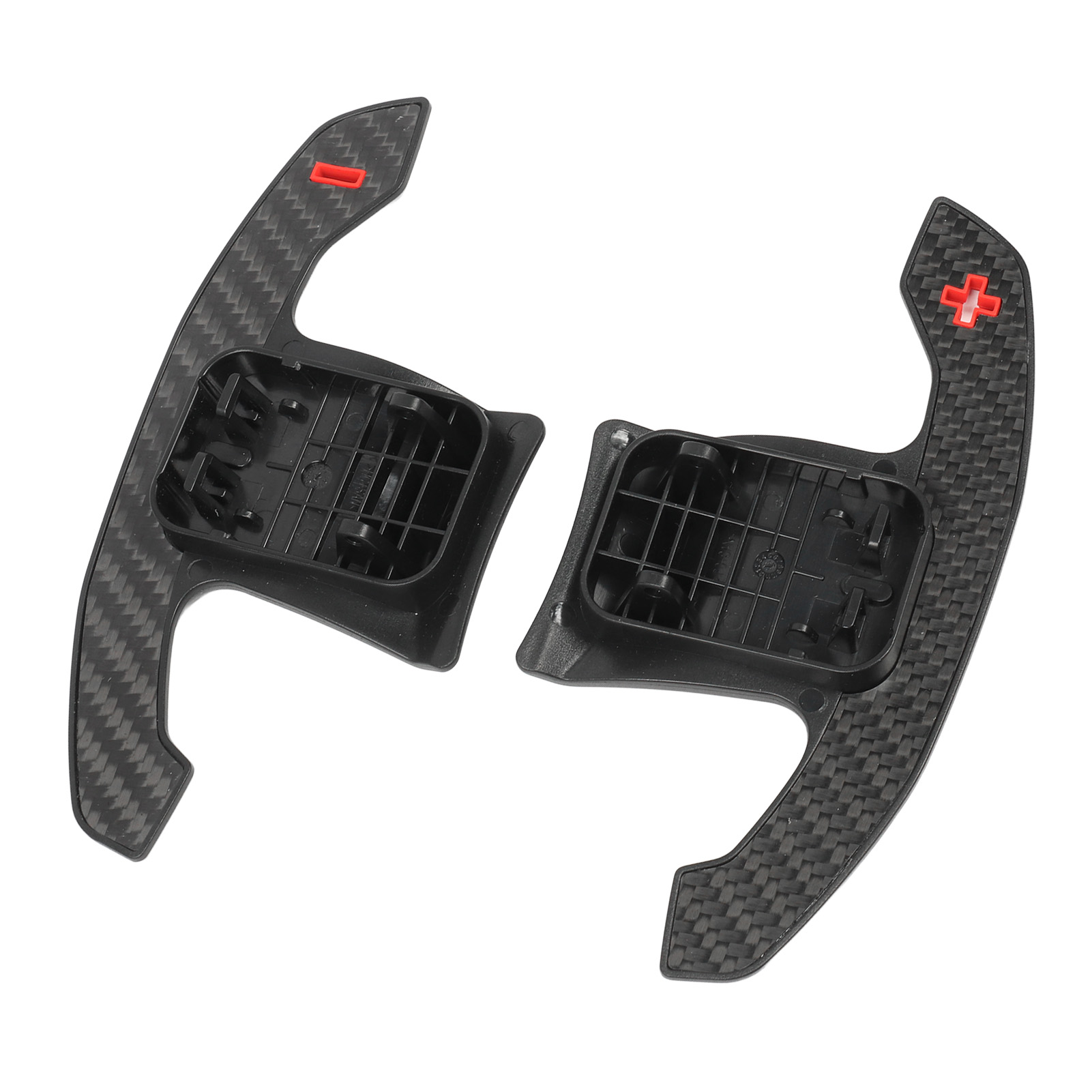 2 Matte Schaltwippen Aus Trockencarbon (links Und Rechts), Schaltwippenverlängerungen Für Lenkräder Der Fg-serie, Fahrzubehör