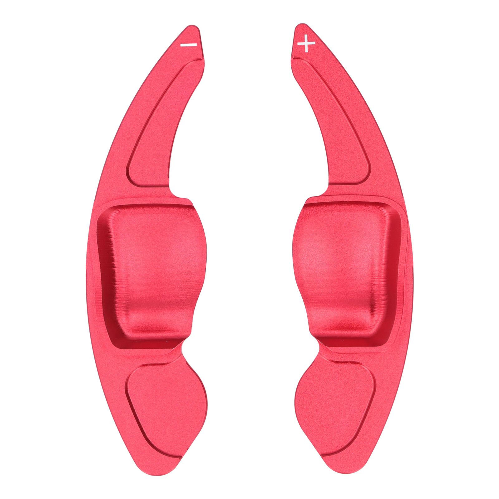 Paar Rote Schaltwippen Aus Aluminiumlegierung Für Das Lenkrad, Autotuning-ersatzteile Kompatibel Mit Seat Leon 2009–2014, 2-teiliges Dekorationsset