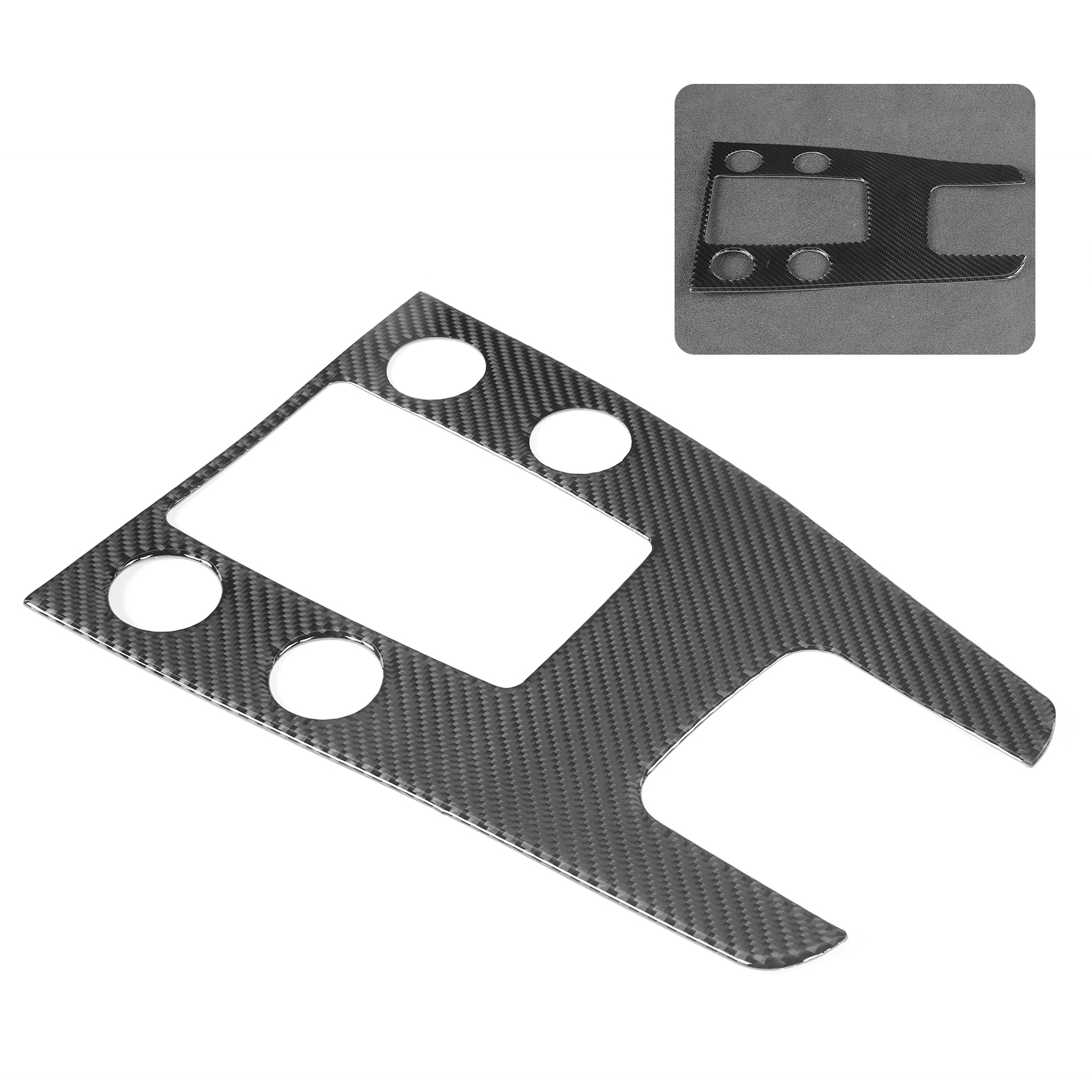 Mittelkonsolenverkleidung Aus Kohlefaser Für Den Schalthebel, Kompatibel Mit V60/s60 2010–2017, Rechtslenker, Innenausstattung