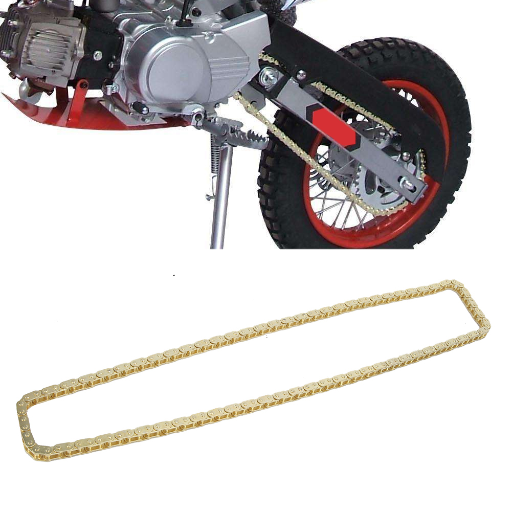 Golden Drive Kette Passend Für Luftgekühlte Mini-moto-dirtbikes 47cc & 49cc 0,31 Zoll