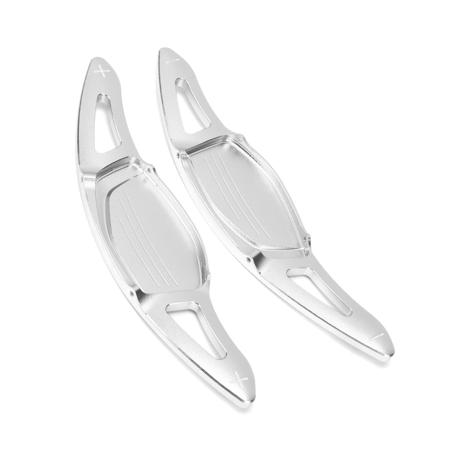 Aluminium-schaltwippenverlängerungen, 2-teilig, Ersatz Für Rs3/rs4/rs5/r8/tt, Silberfarben
