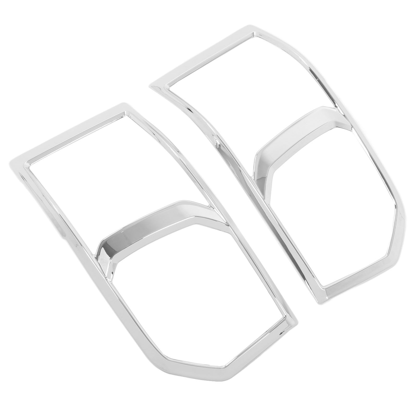 Paar Verchromte Frontscheinwerferblenden Für Hiace 2011-2015, Ersatzringe, Scheinwerfergehäuse, 2-teiliges Set, Glänzende Oberfläche.