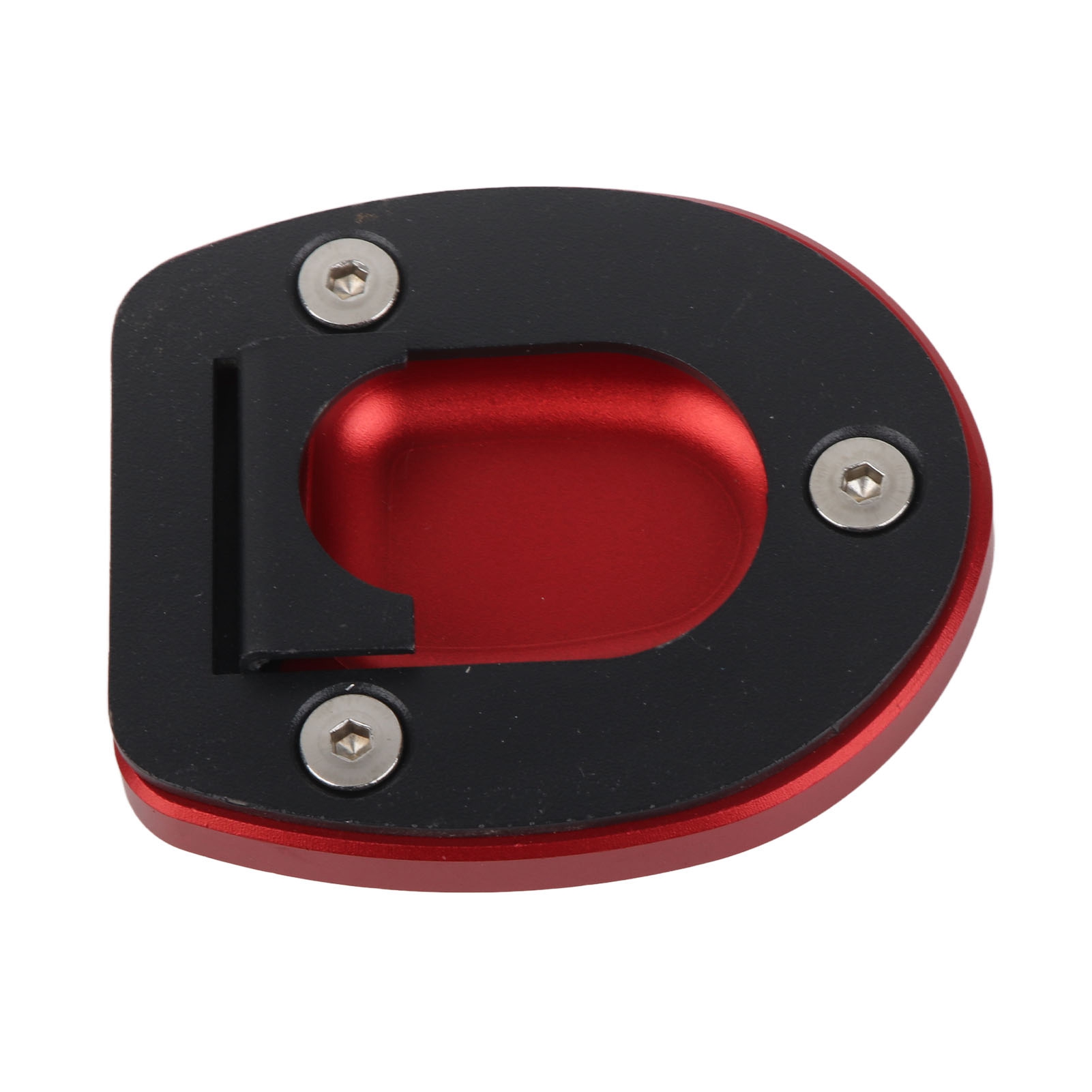 Seitenständer-verlängerungsplatte Für Vespa Gts 250 300 (2013–2019), Rote Metall-stabilisatorplatte, Motorrad-parkständer