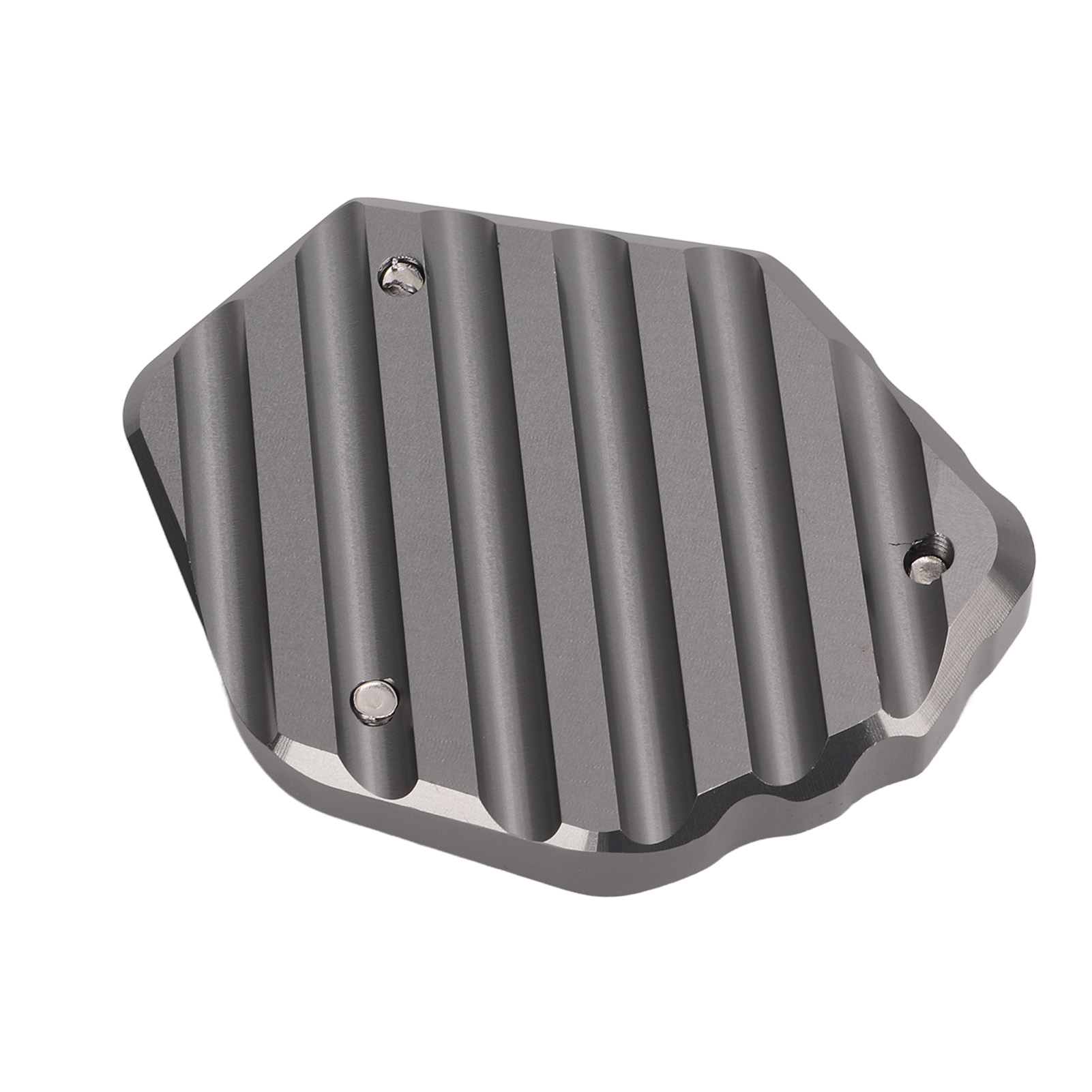 Seitenständer-vergrößerungsplatte Aus Aluminiumlegierung, Verlängerungsbügel Für Mt 09 Seitenständer, Ersatzteil, Titanfarbe, Motorrad-fußstützenvergrößerung.