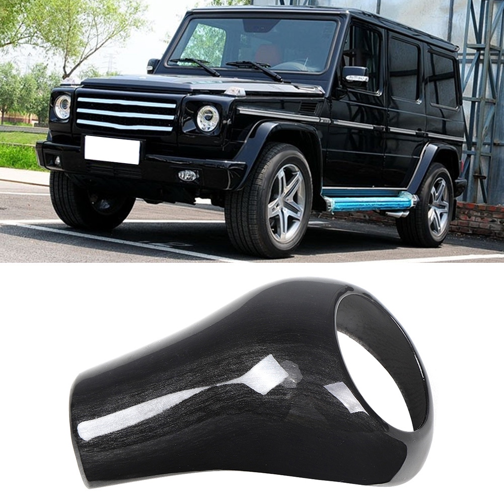 Schaltknaufabdeckung Passend Für Mercedes Benz Aceg Gls Linkslenker (schwarze Holzmaserung)