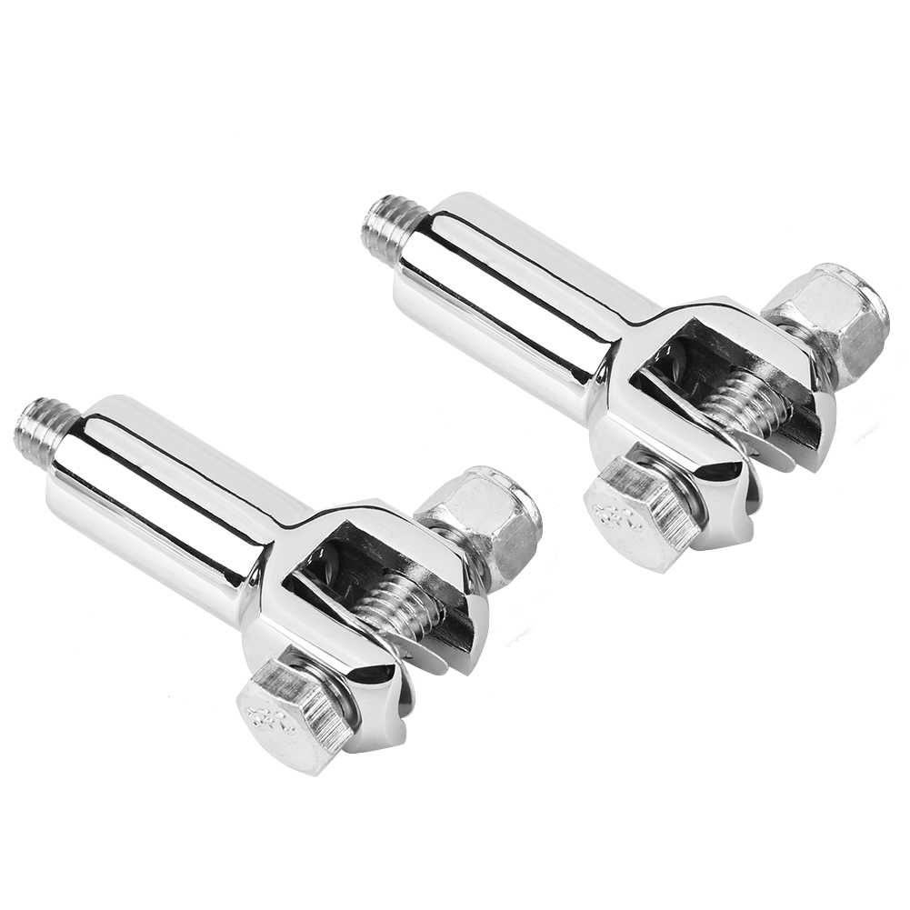 Soziusfußrasten-set, Verchromter Bremssattel-montagesatz Für Softail 2000-2006, Silbernes Paar