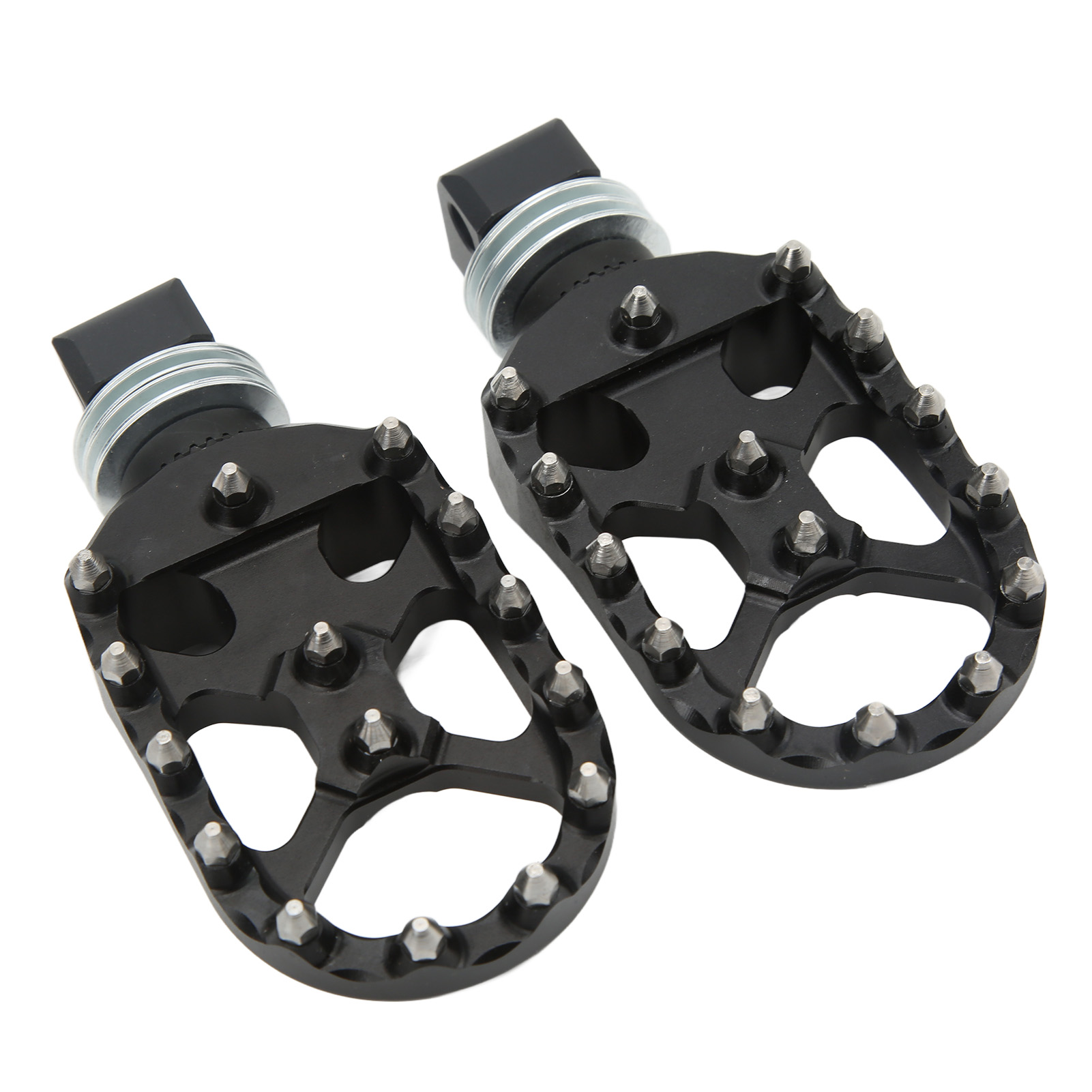 Satz Mit 2 Cnc-gefrästen Aluminium-motorrad-soziusfußrasten Für R1200gs Lc Adventure 2014-2019, Silberne Pedale, Robustes Zubehör.
