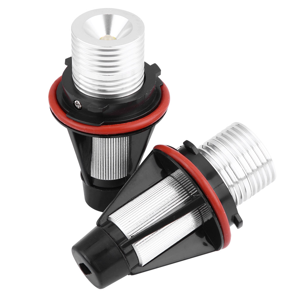 2x 5w 6000k Kaltweiße Led-ringe Für Autoscheinwerfer E60 E61 E39 E53
