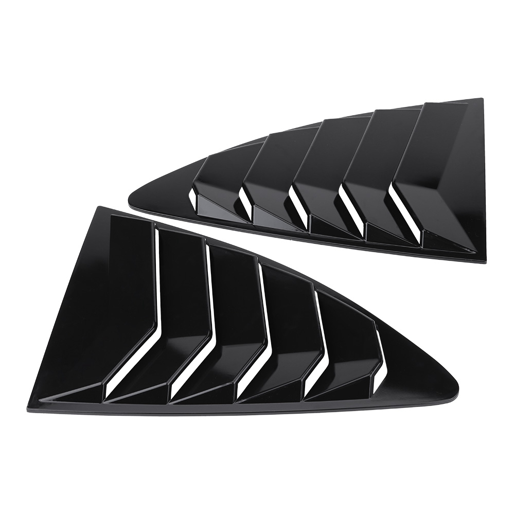 Seitenwindabweiser Aus Schwarzem Abs Für Toyota 86, Scion Fr-s, Subaru Brz (2013–2018), 2-teiliges Set, Heckscheibenverkleidung